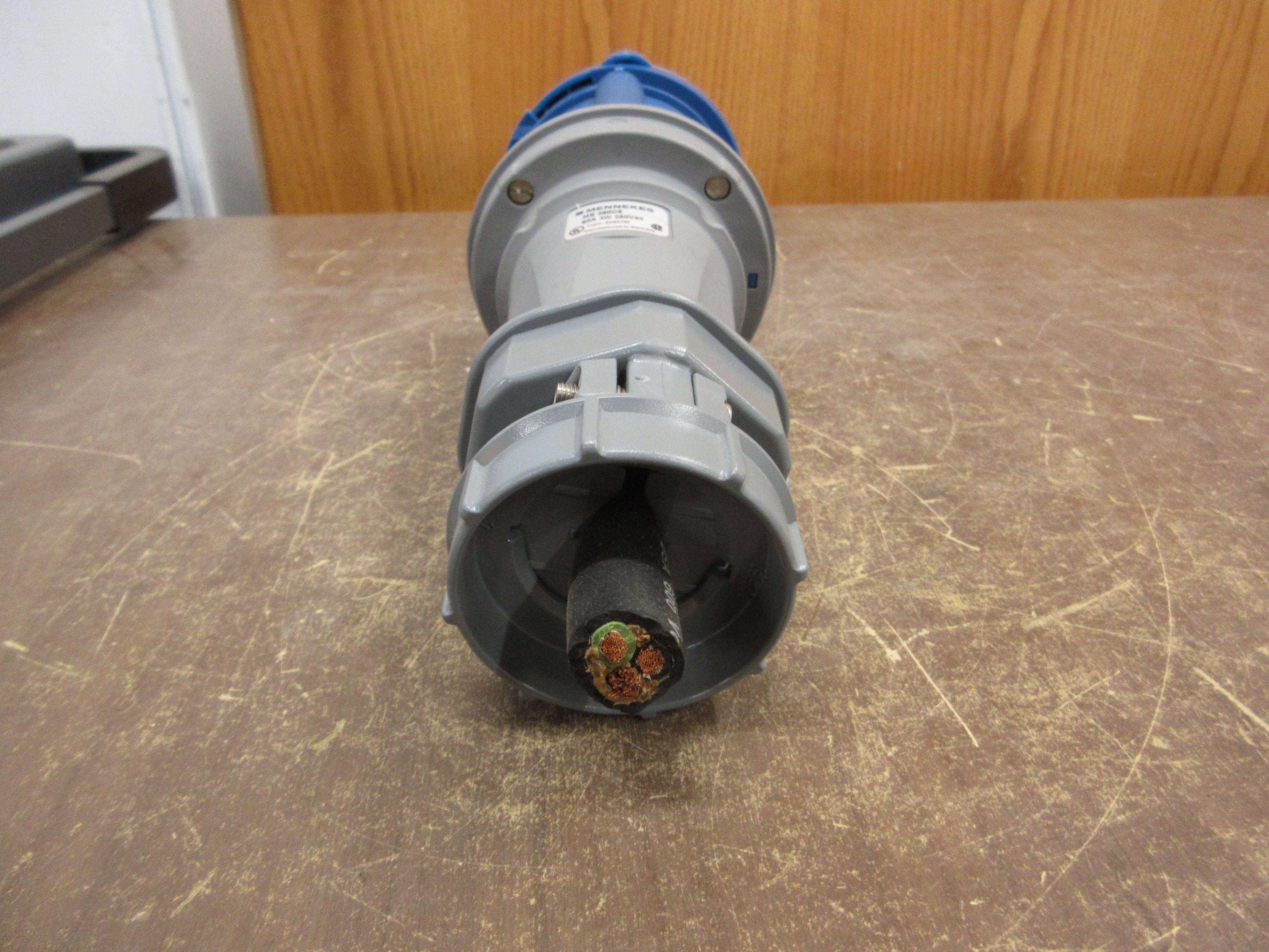 Mennekes Connector ME360C6 60A 250V 3W Used