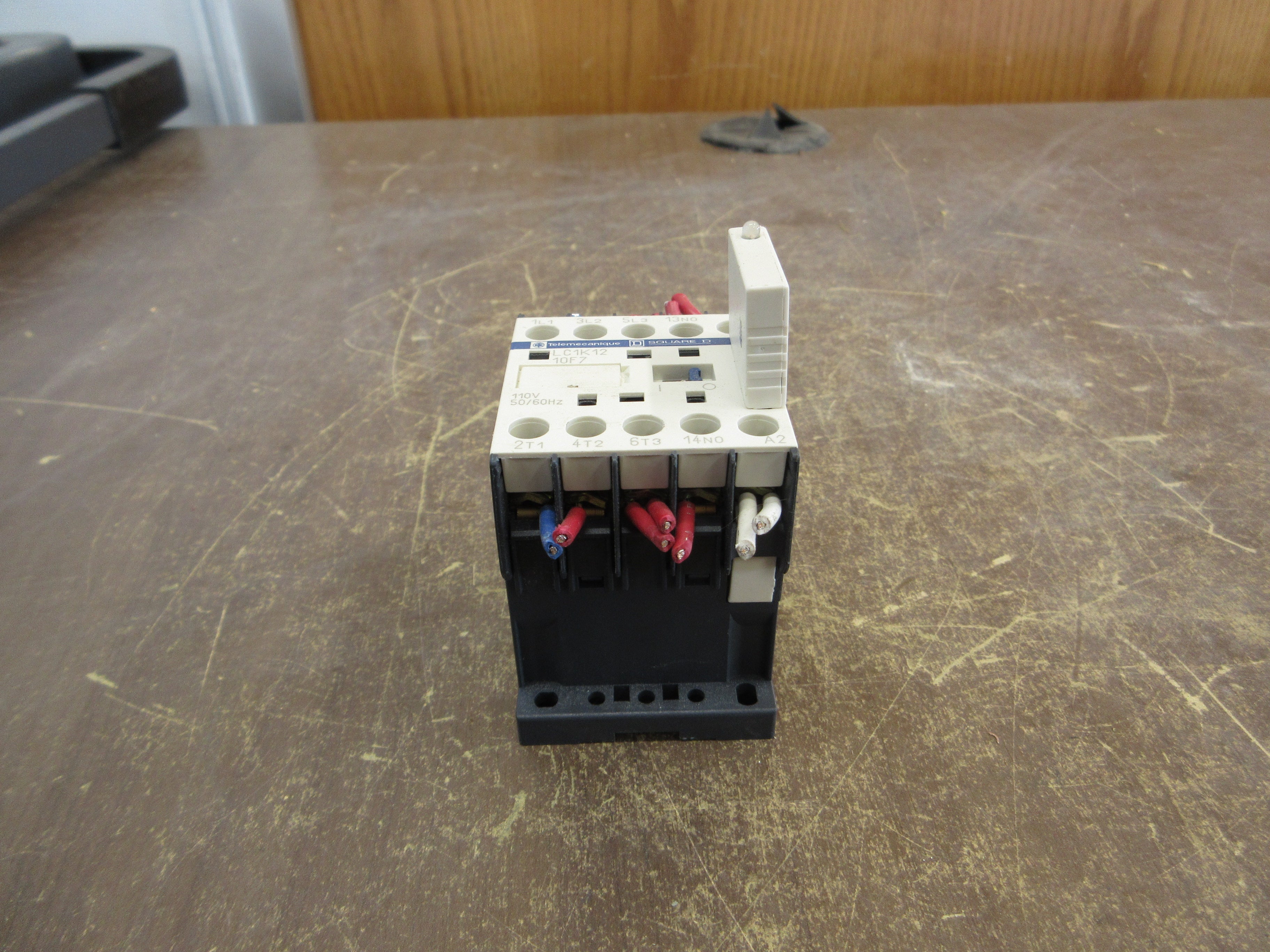 Telemecanique Contactor LC1K12 10F7 110V Coil 20A 600V Used