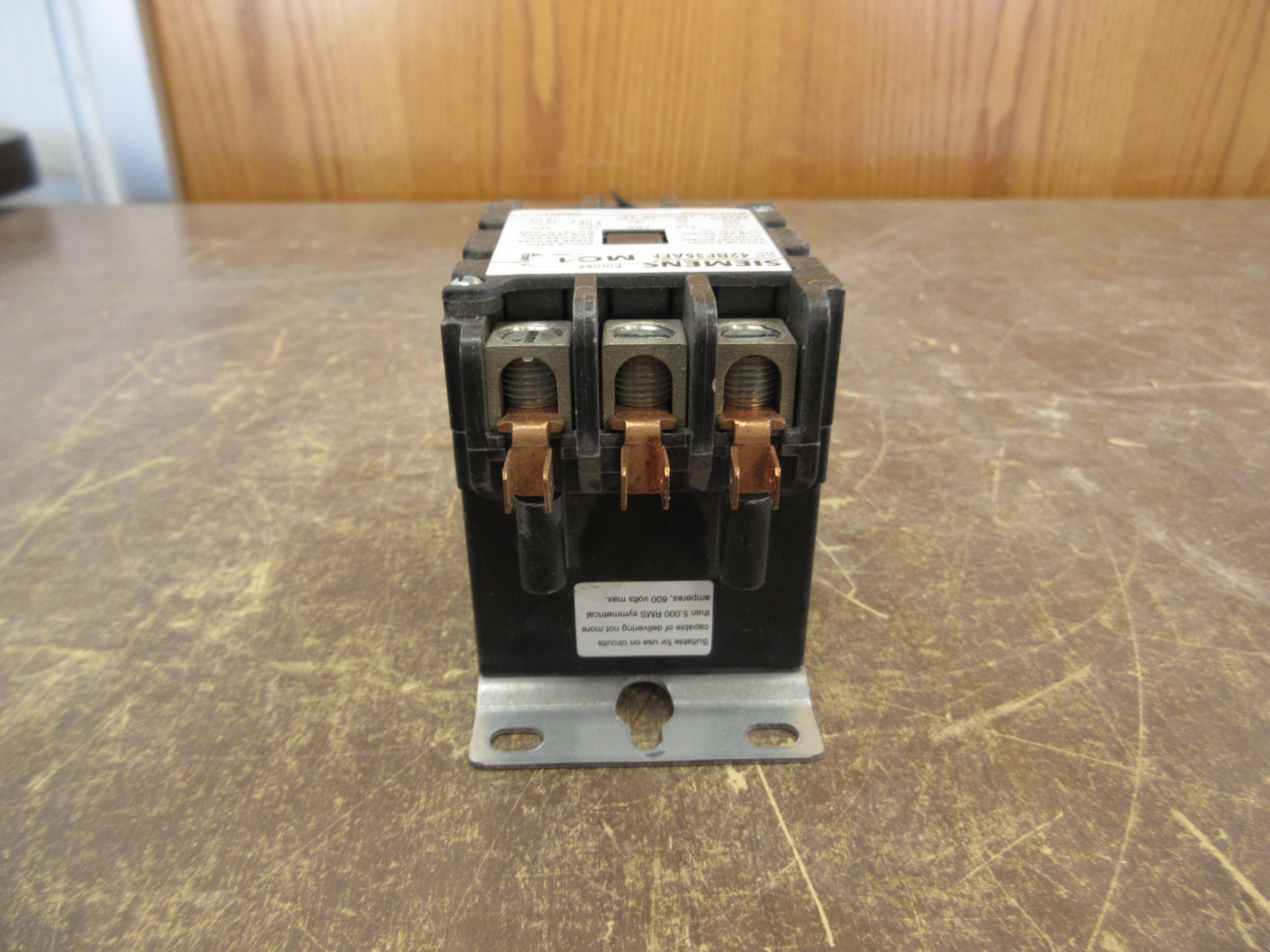 Siemens Contactor 42BF35AFR 120V Coil 30A 600V Used