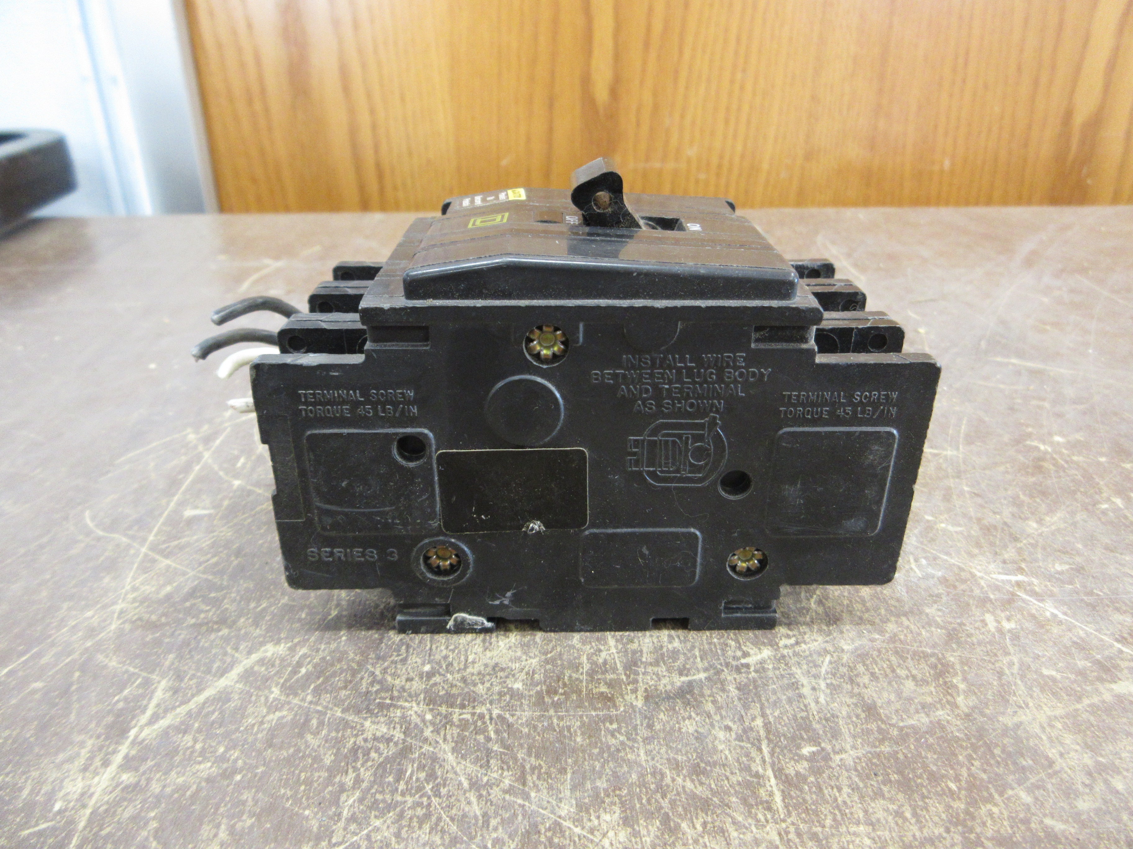 Square D Circuit Breaker QOU300 60A 240V 3P Used
