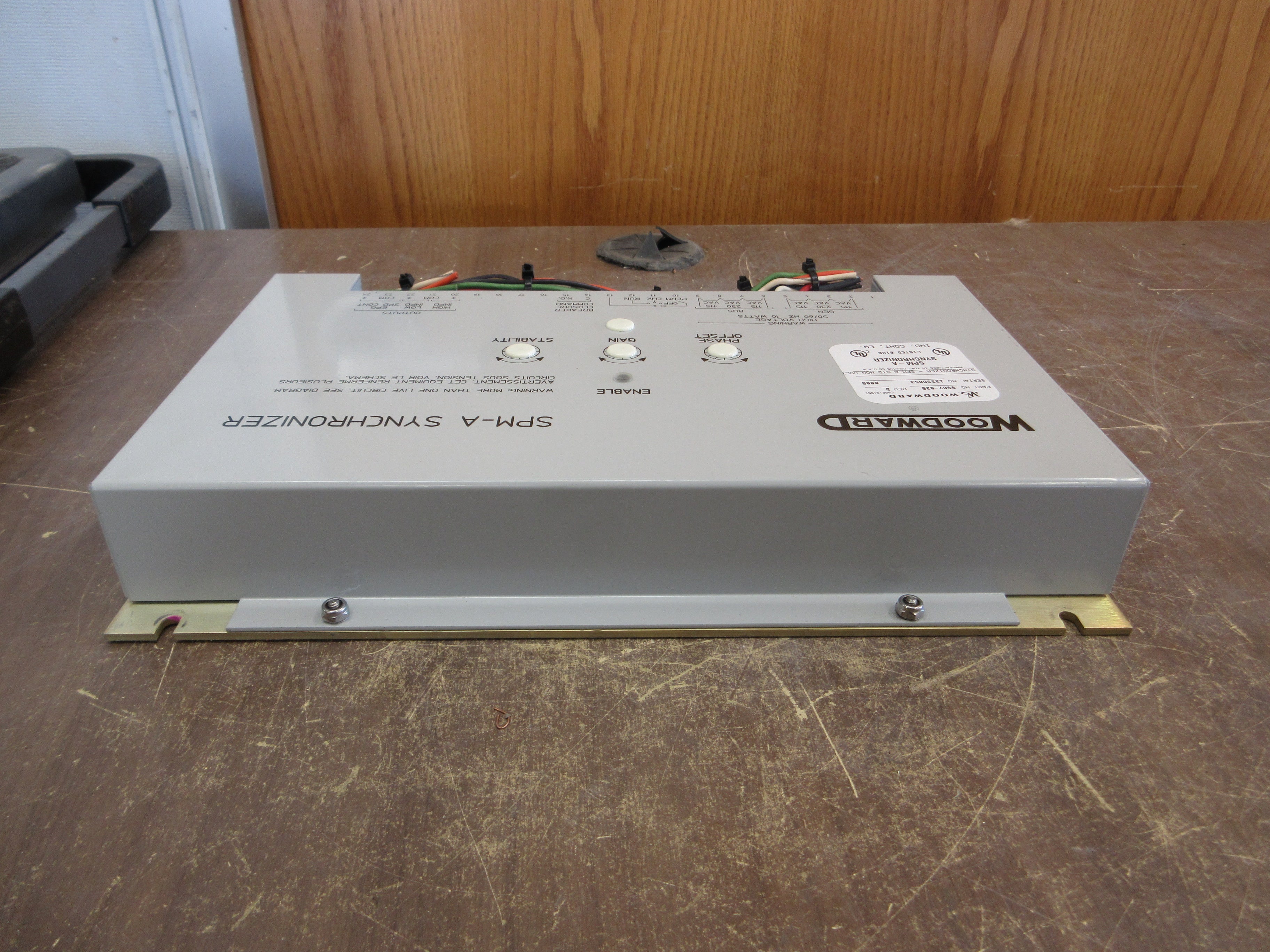 Woodward SPM-A Synchronizer 9907-028 Rev. D Used
