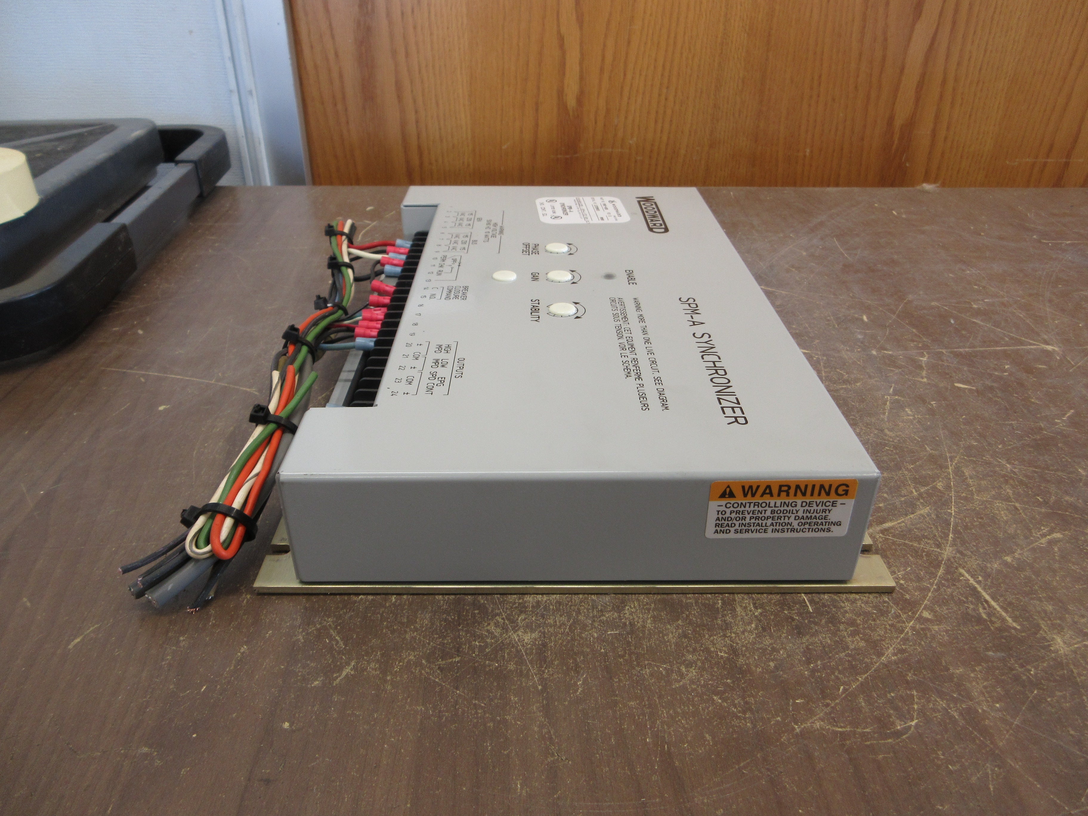 Woodward SPM-A Synchronizer 9907-028 Rev. D Used