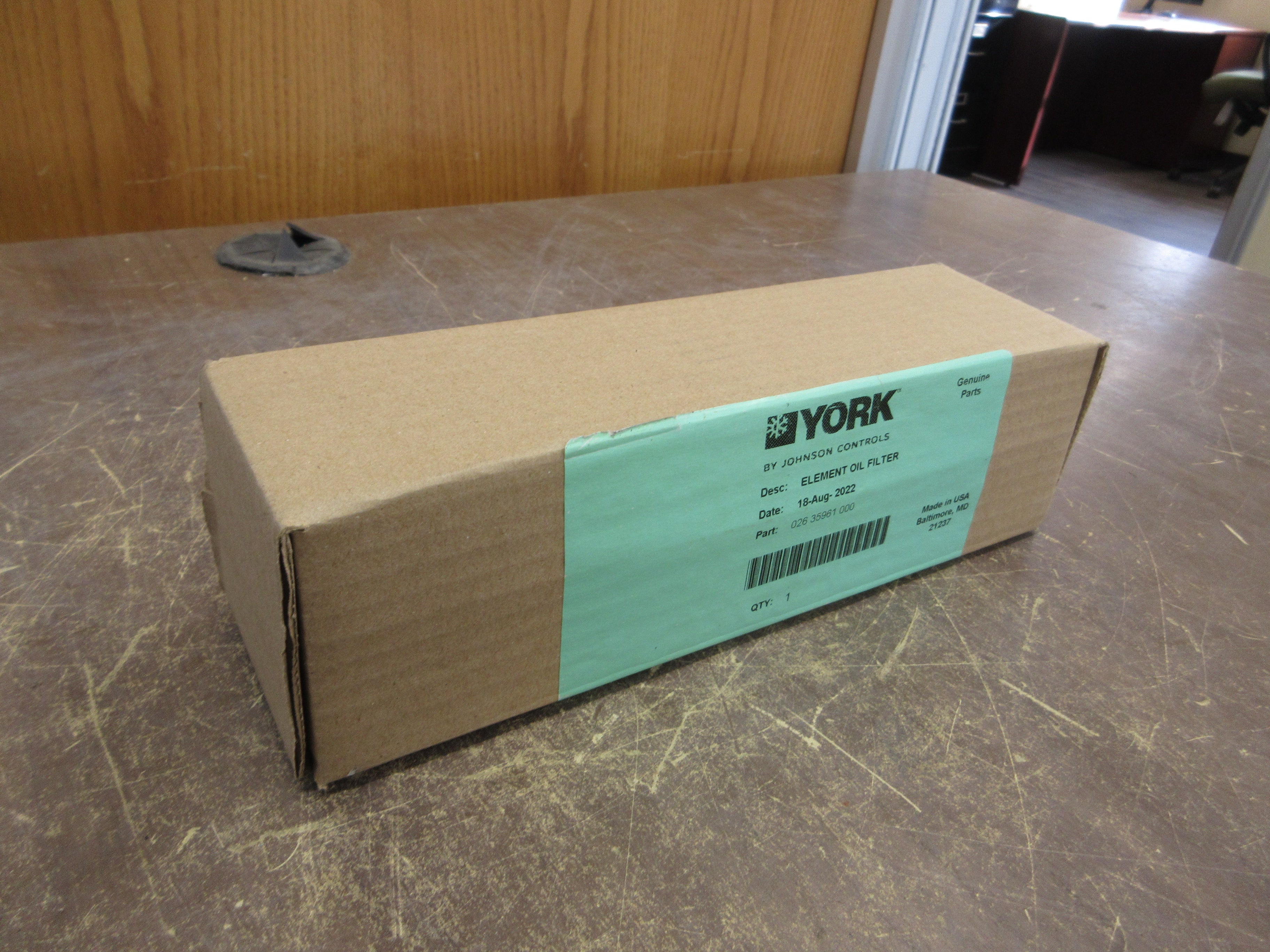 Johnson Controls York Oil Filter Element 026 35961 000 New Surplus