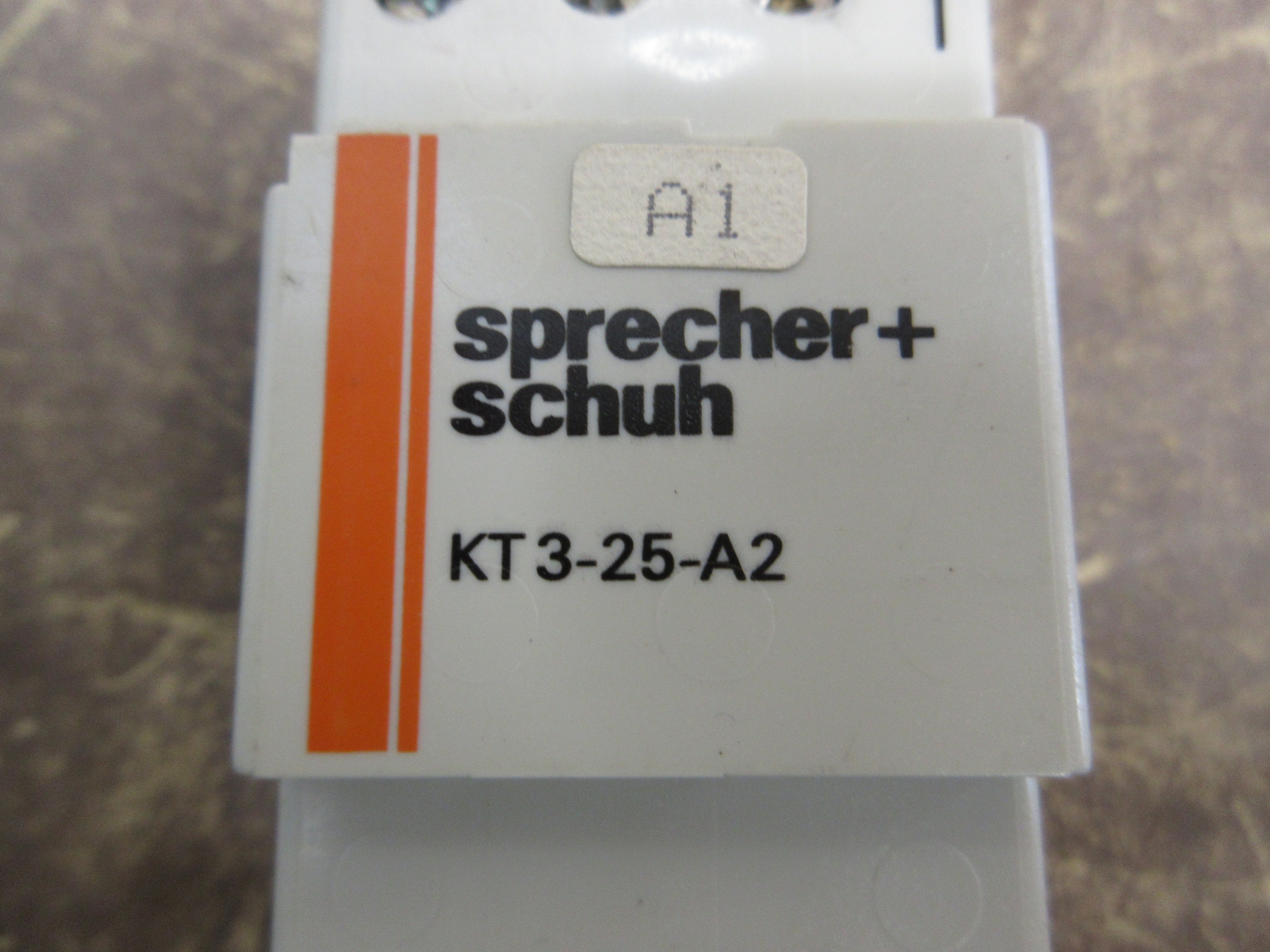 Sprecher + Schuh Motor Protector KT3-25-A2 65A 600V 3P Used