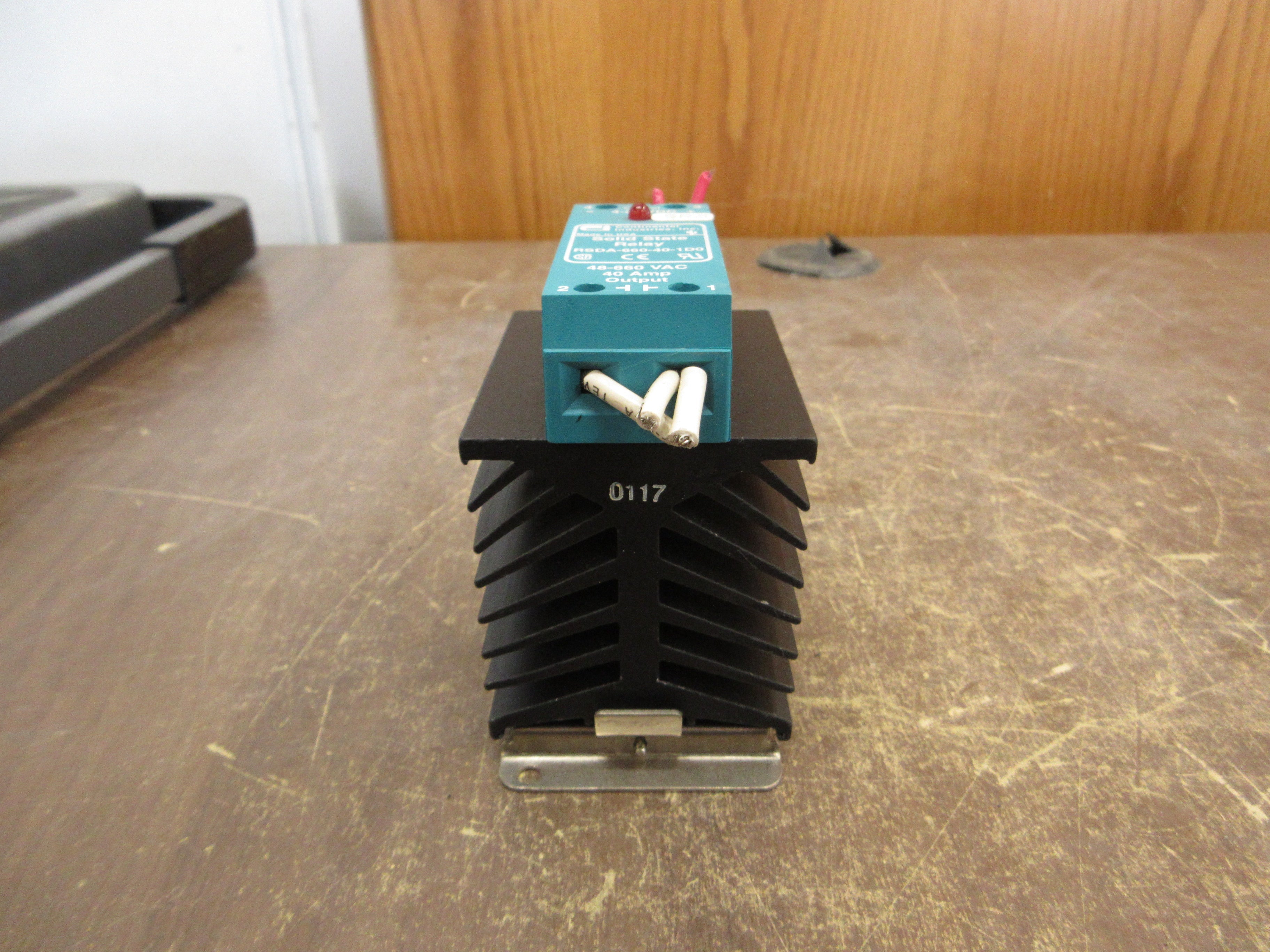 Continental Industries Solid State Relay RSDA-660-40-1D0 48-660VAC 80A 4-28VDC