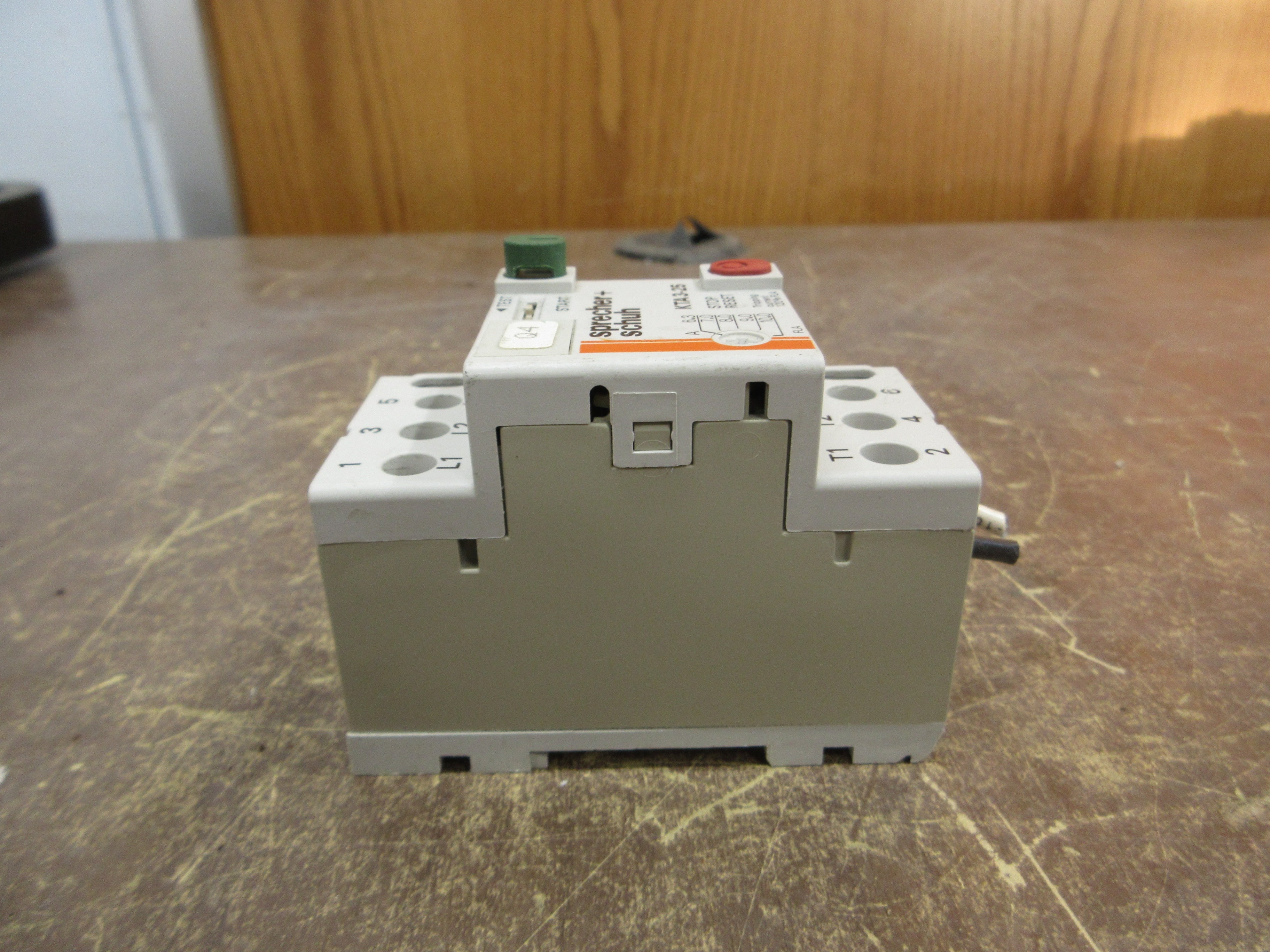 Sprecher+Schuh Manual Starter KTA3-25-10 Trip: 6.3-10.0A Used