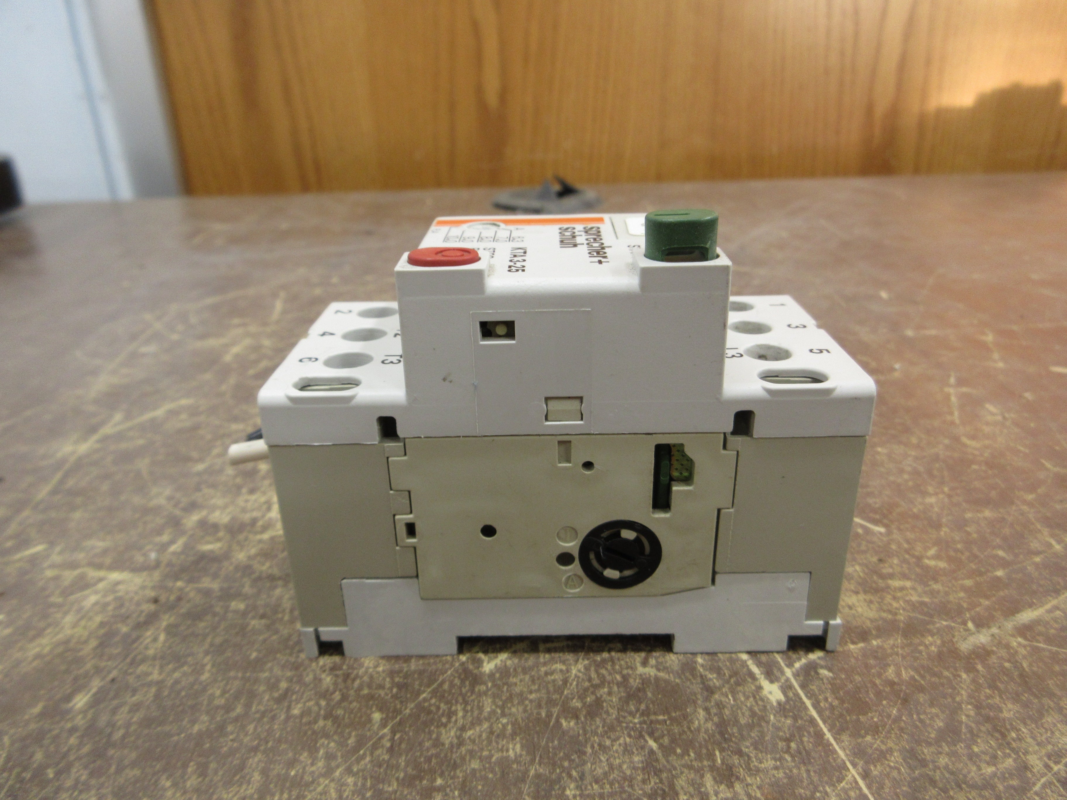 Sprecher+Schuh Manual Starter KTA3-25-10 Trip: 6.3-10.0A Used