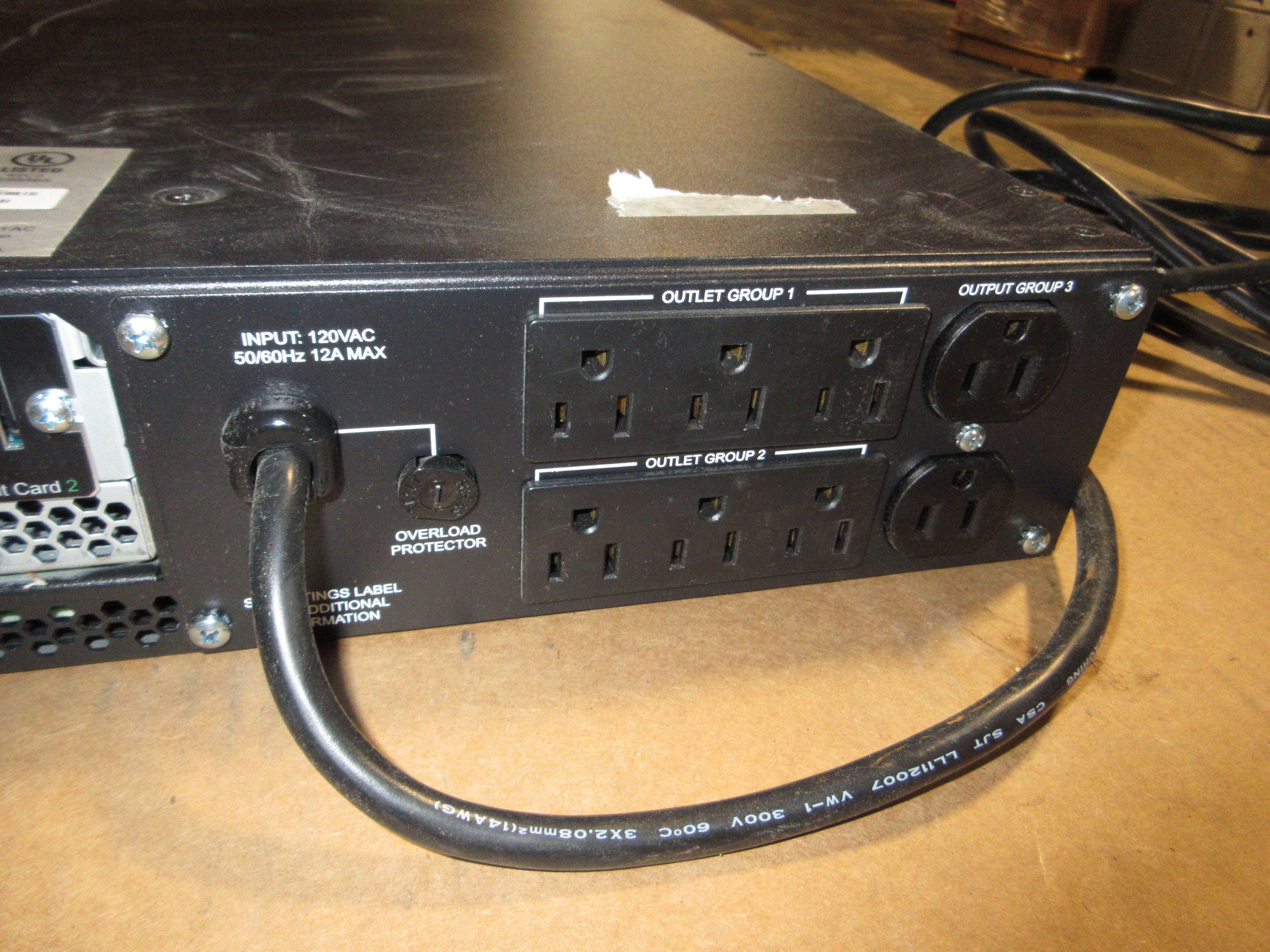 APC Smart-UPS SUM1500RMXL2U 1440VA 1425W Used