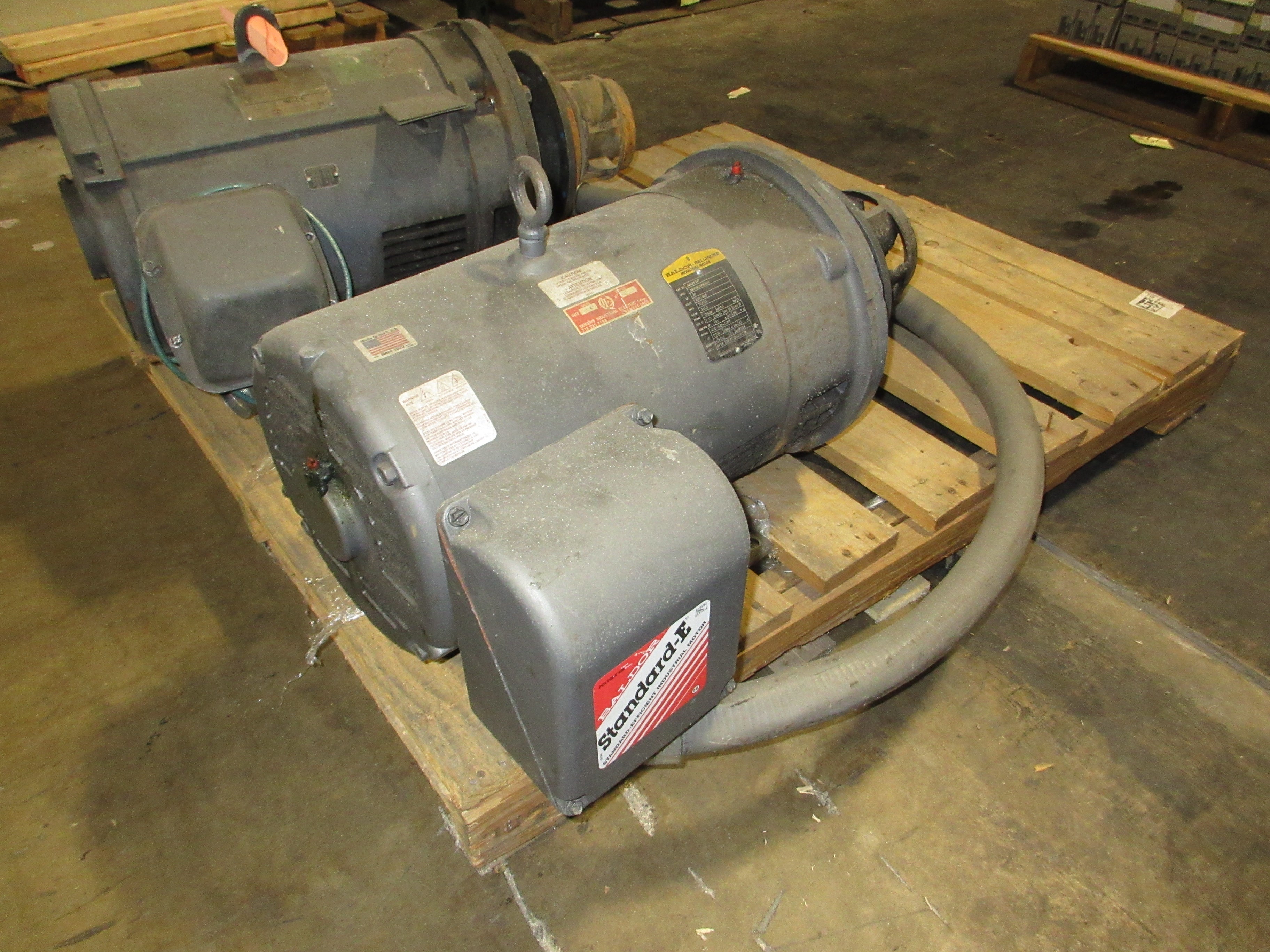 Baldor Motor JMM2534T 30HP 3600RPM 230/460V 70/35A 3Ph 60Hz Used