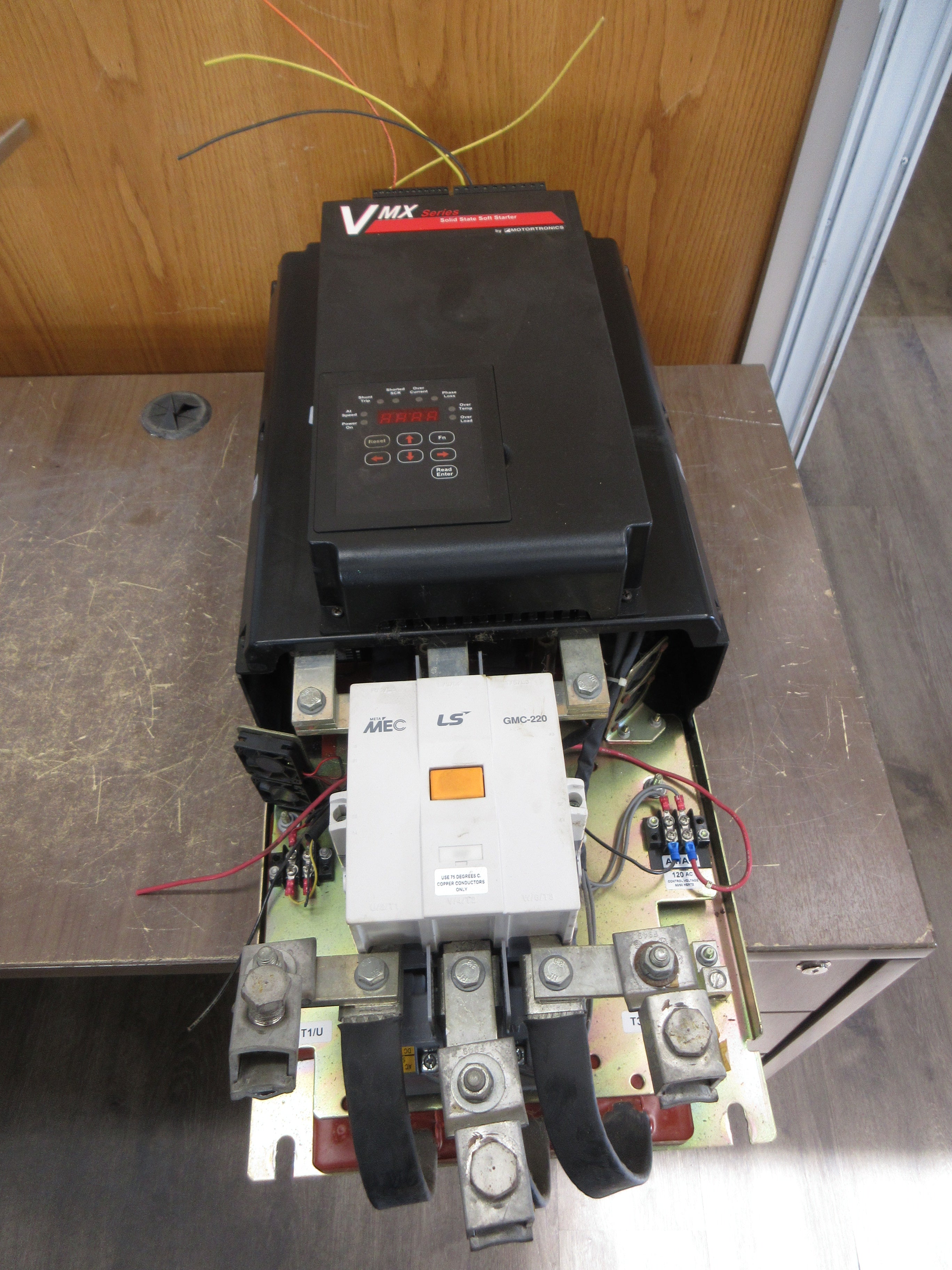 Motortronics VMX Series Soft Start VMX-275-BP 250HP 208-600V Used