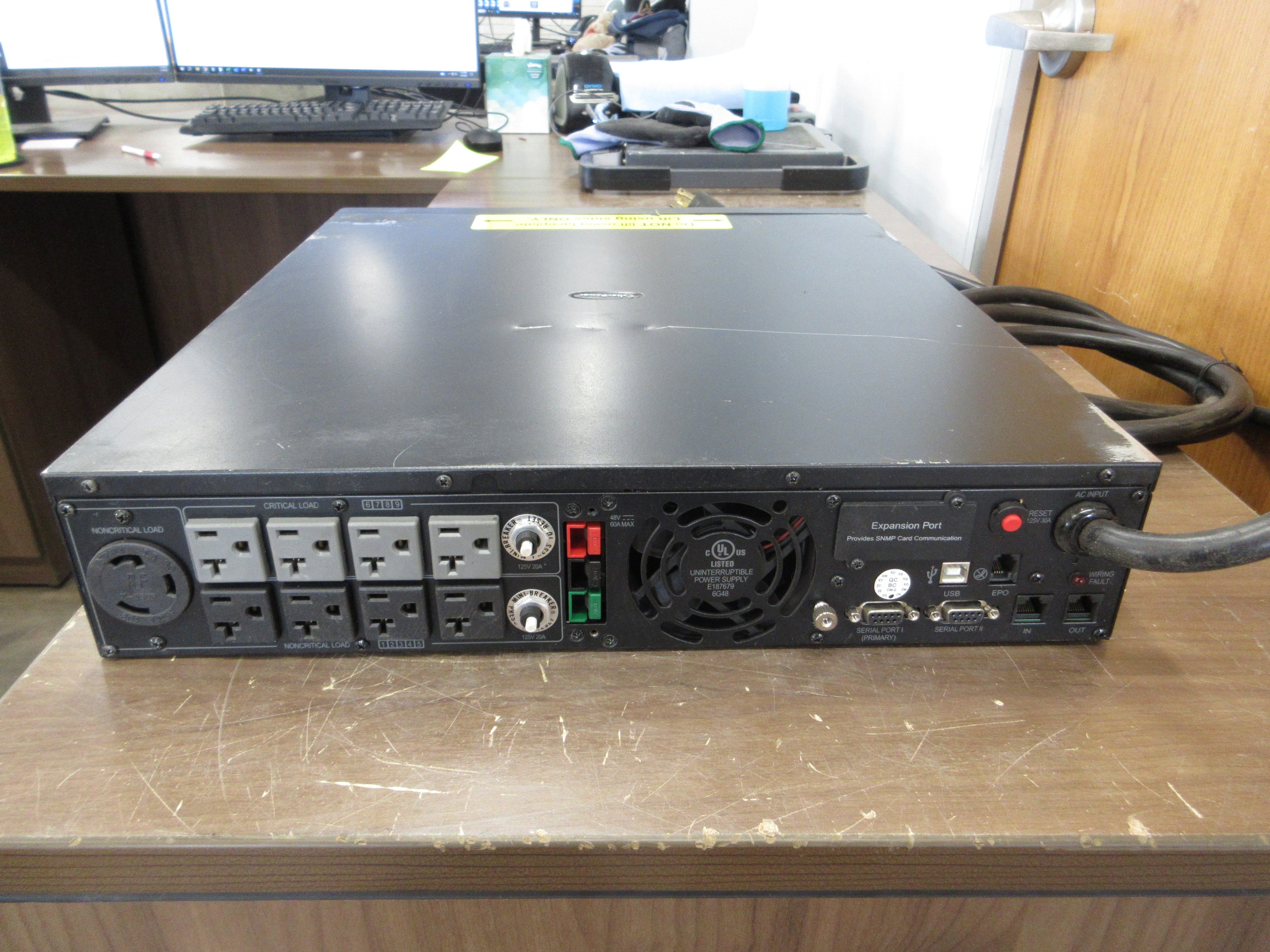 CyberPower Pure Sine Wave Smart UPS PR3000LCDRT2UTAA 3000VA 2250W 125VAC 24A