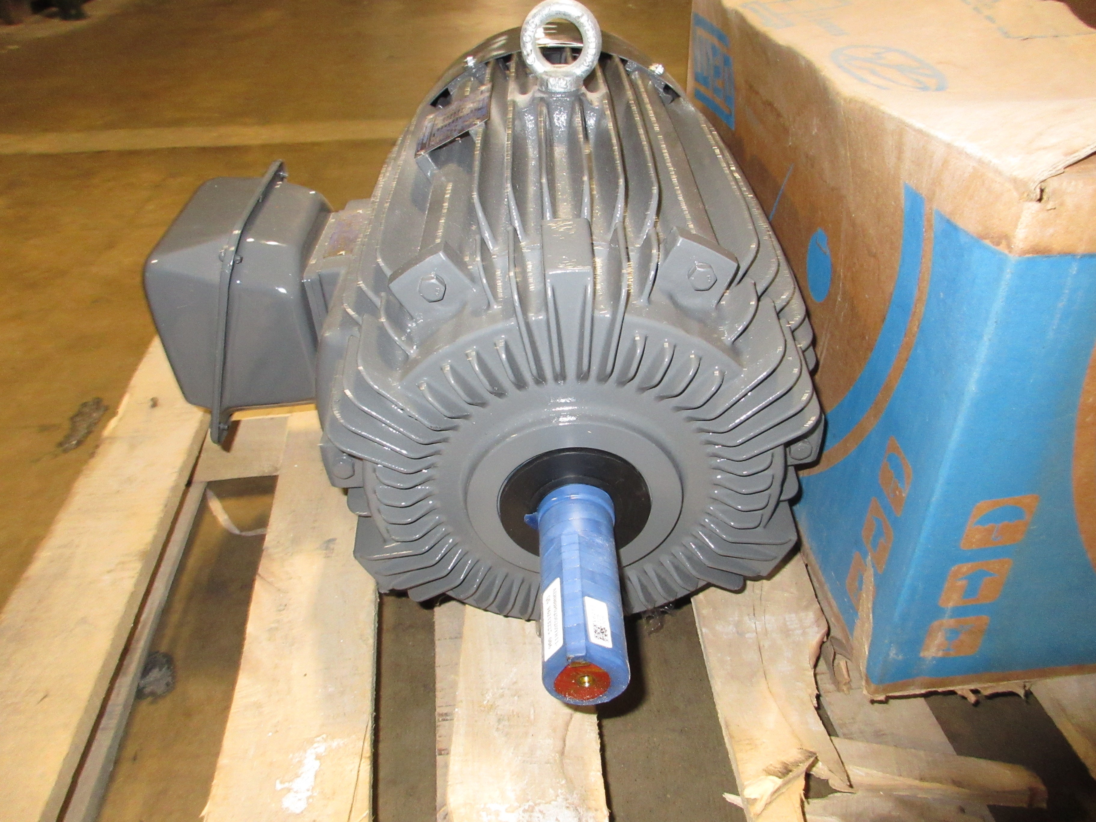 Teco Motor NP0202 20HP 3600RPM 230/460V 43.8/21.9A 3Ph 60Hz New Surplus
