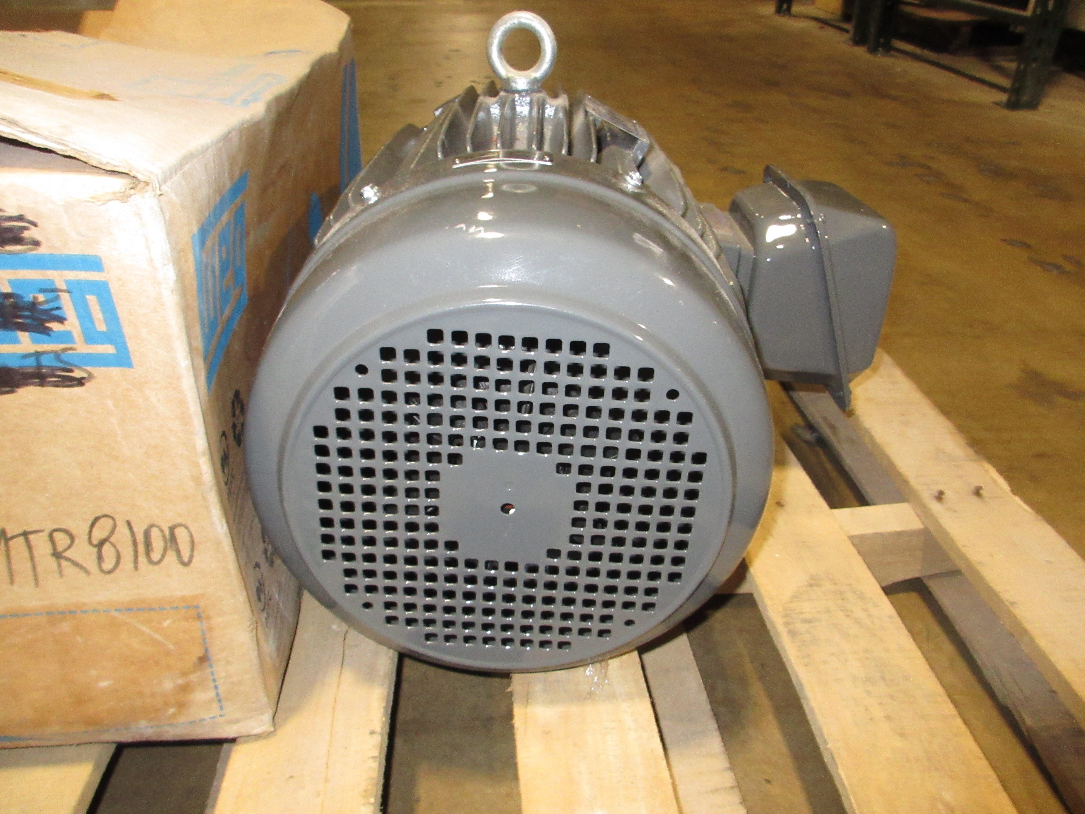 Teco Motor NP0202 20HP 3600RPM 230/460V 43.8/21.9A 3Ph 60Hz New Surplus