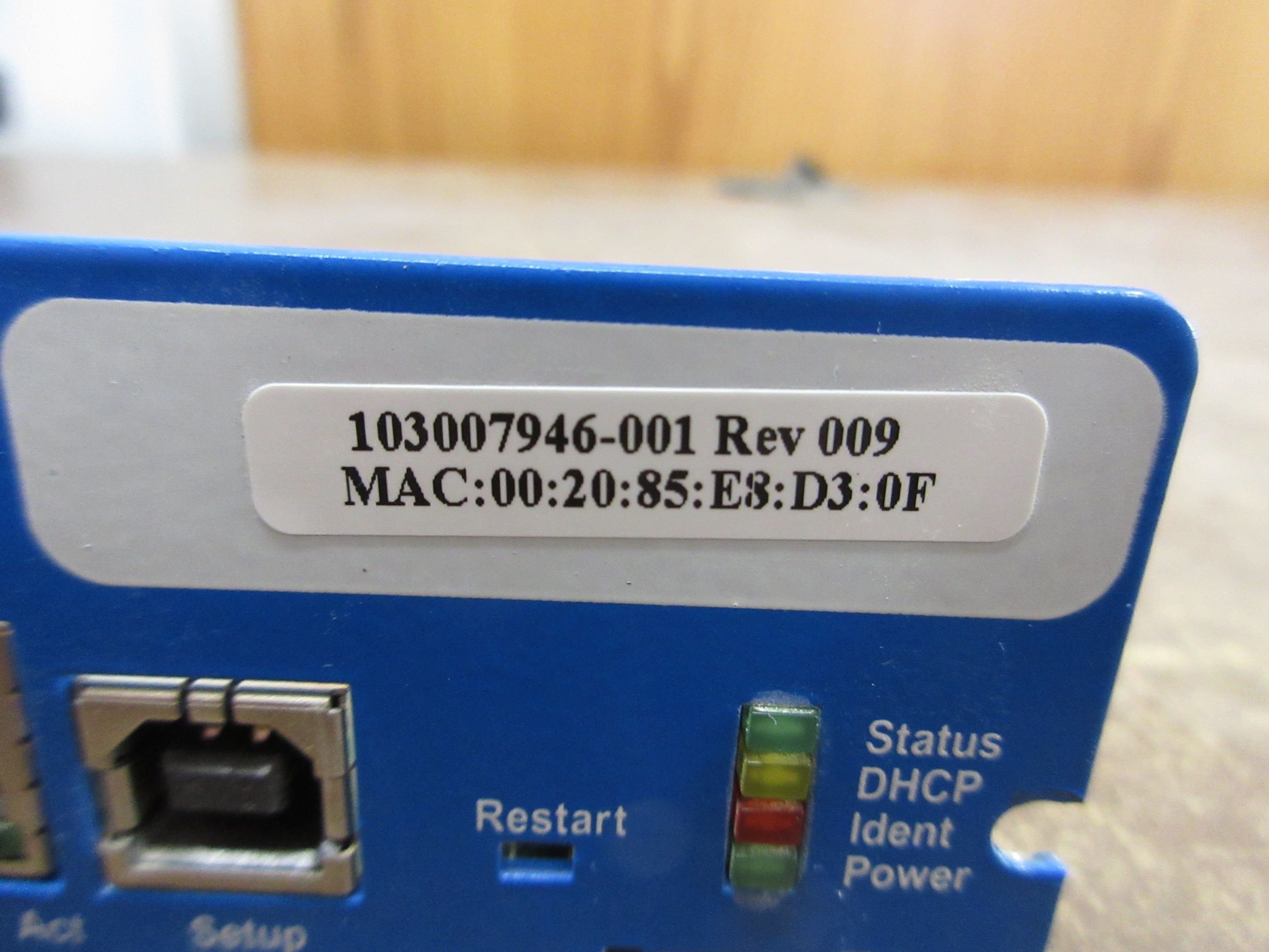 Eaton Power Xpert Gateway 103007946-001 Rev. 009 Used