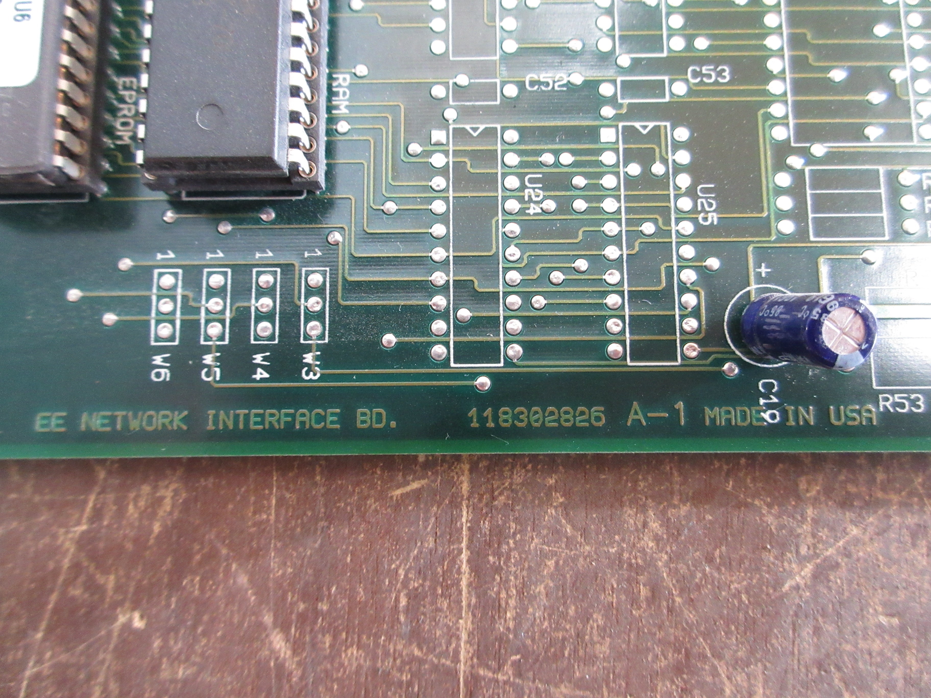 Exide Electronics Network Interface Board 118302825 Rev. A-1 Used