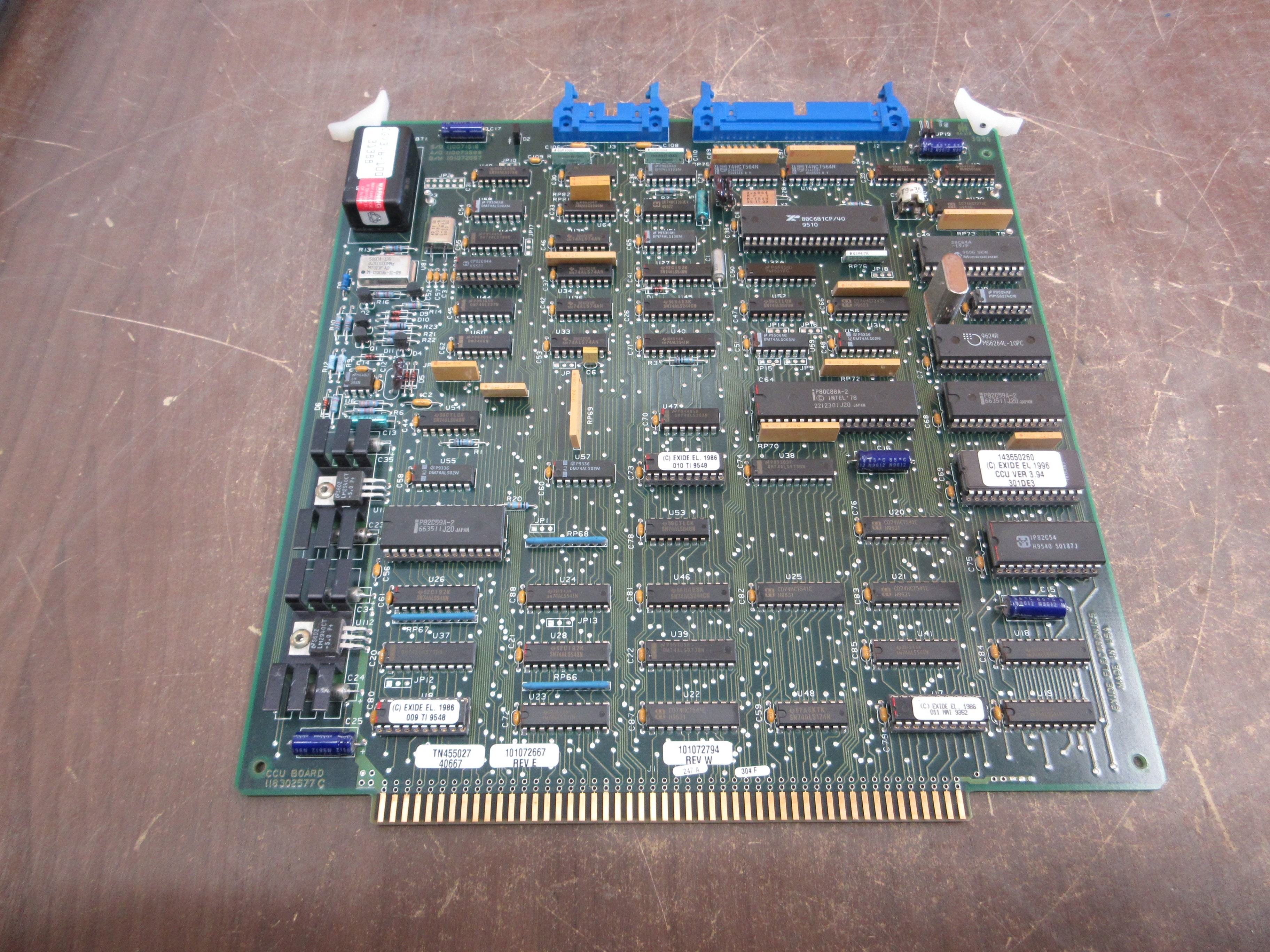 Exide Electronics CCU Board 118302577 Rev. C Used