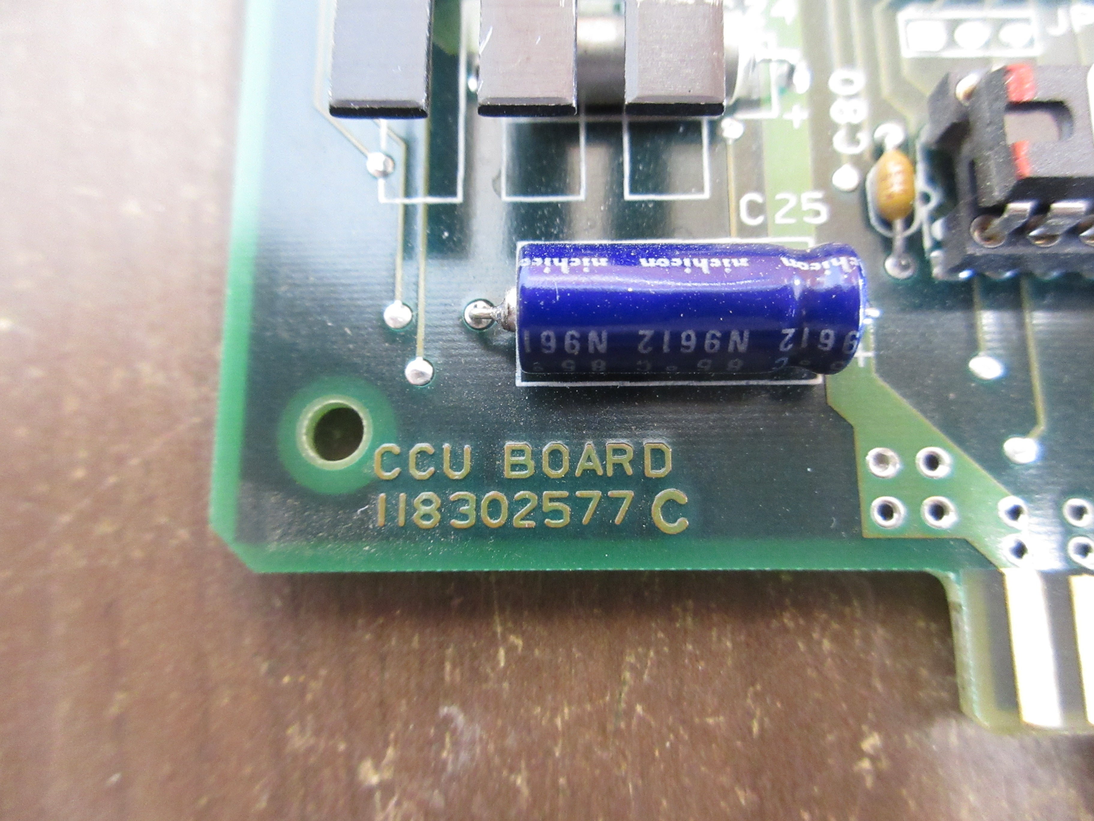 Exide Electronics CCU Board 118302577 Rev. C Used