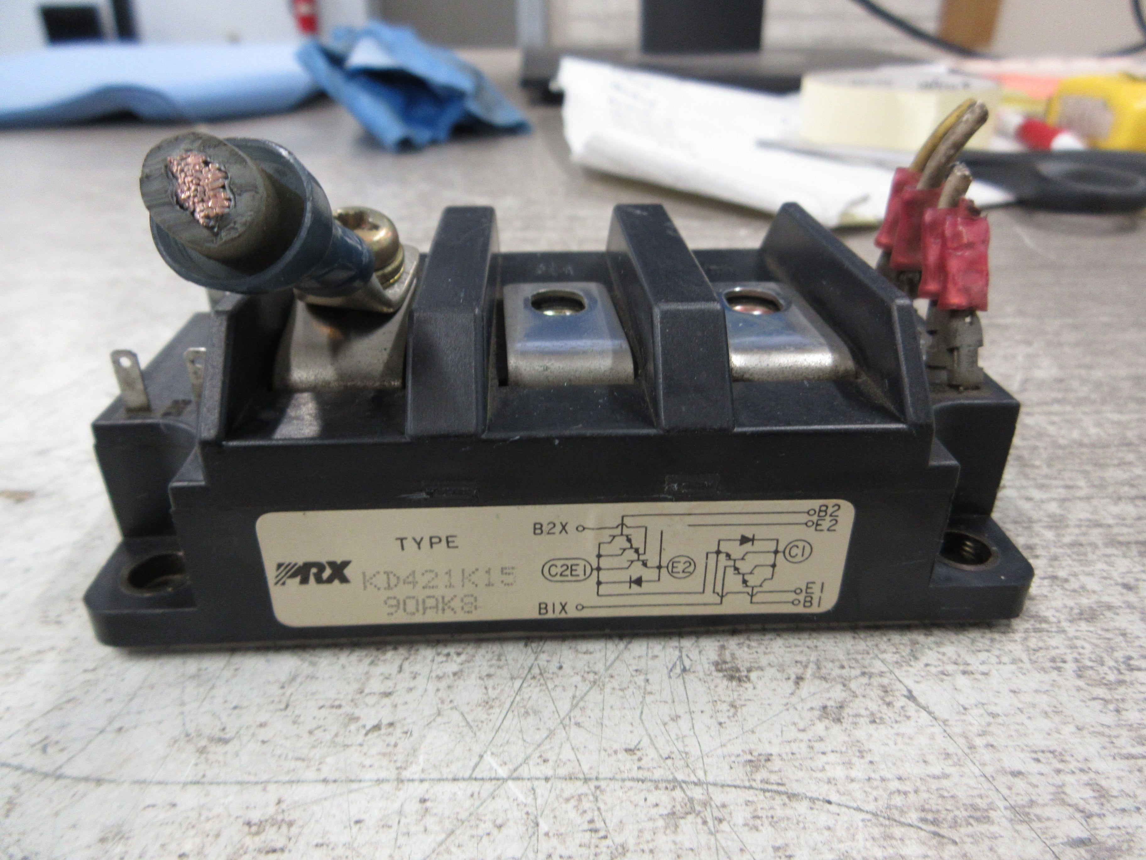 PRX Power Transistor Module KD421K15 90AK8 Used
