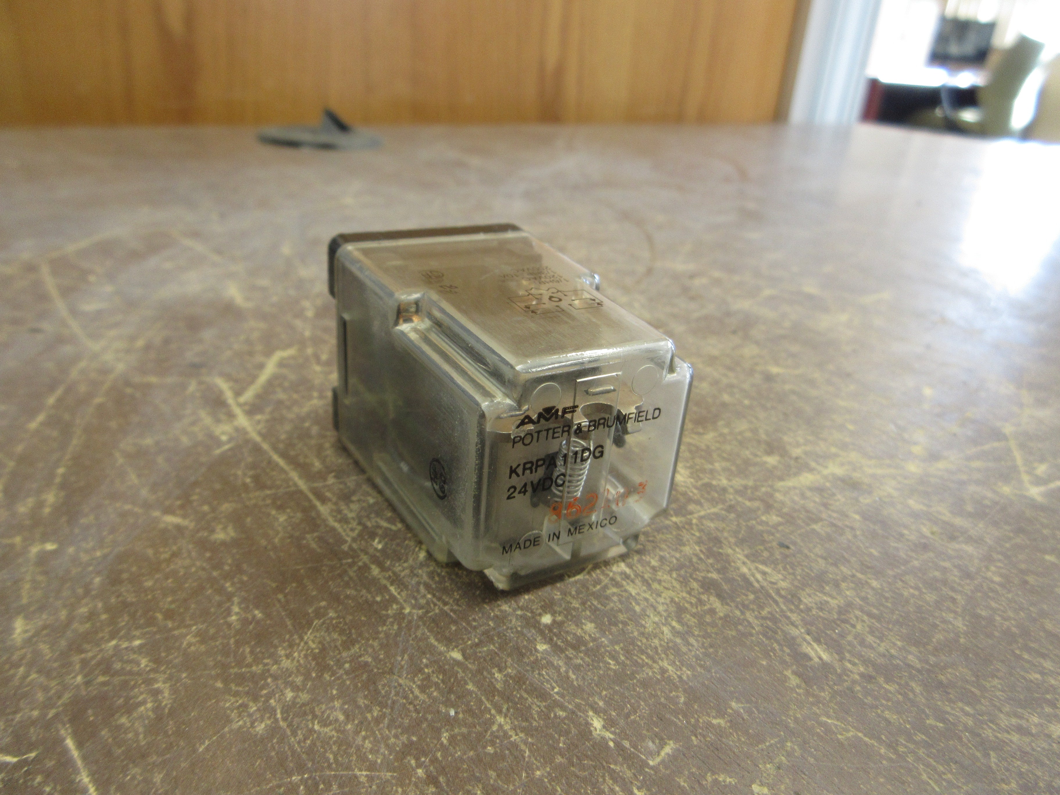 AMF Potter & Brumfield Relay KRPA11DG 24VDC Coil *No Base* Used