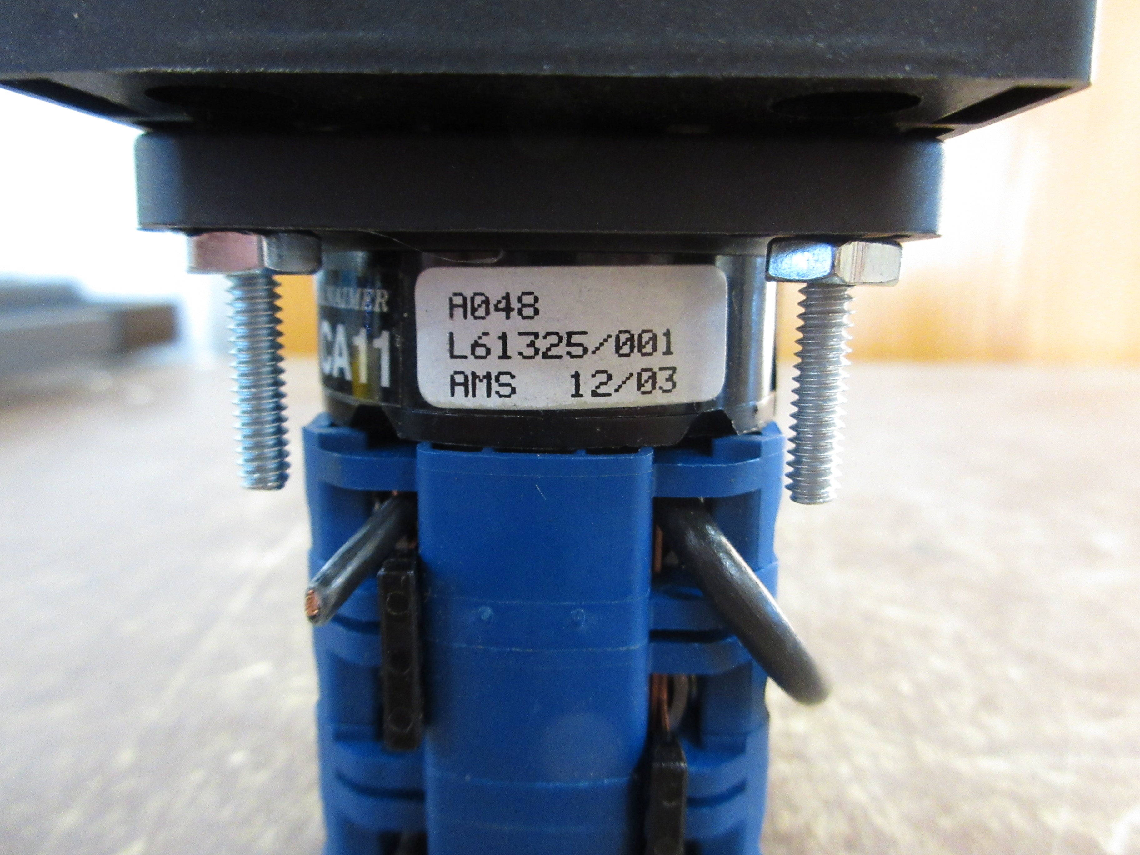 Kraus & Naimer CA11 Ammeter Rotary Switch A048 20A 600V Used