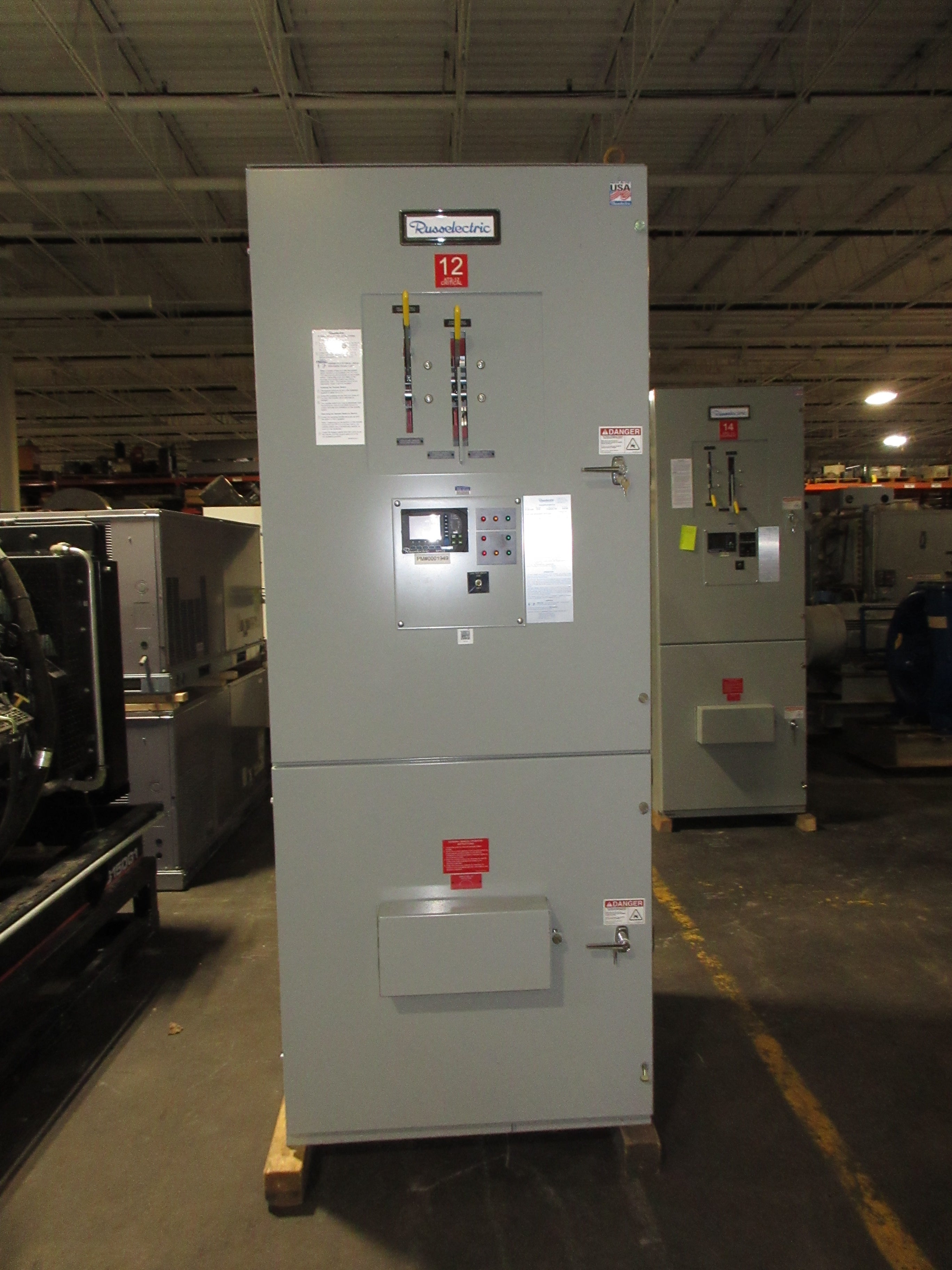 Russelectric Automatic Transfer Switch w/ Bypass RTS03-ABLB6004AMF1-RPTCS05 Used