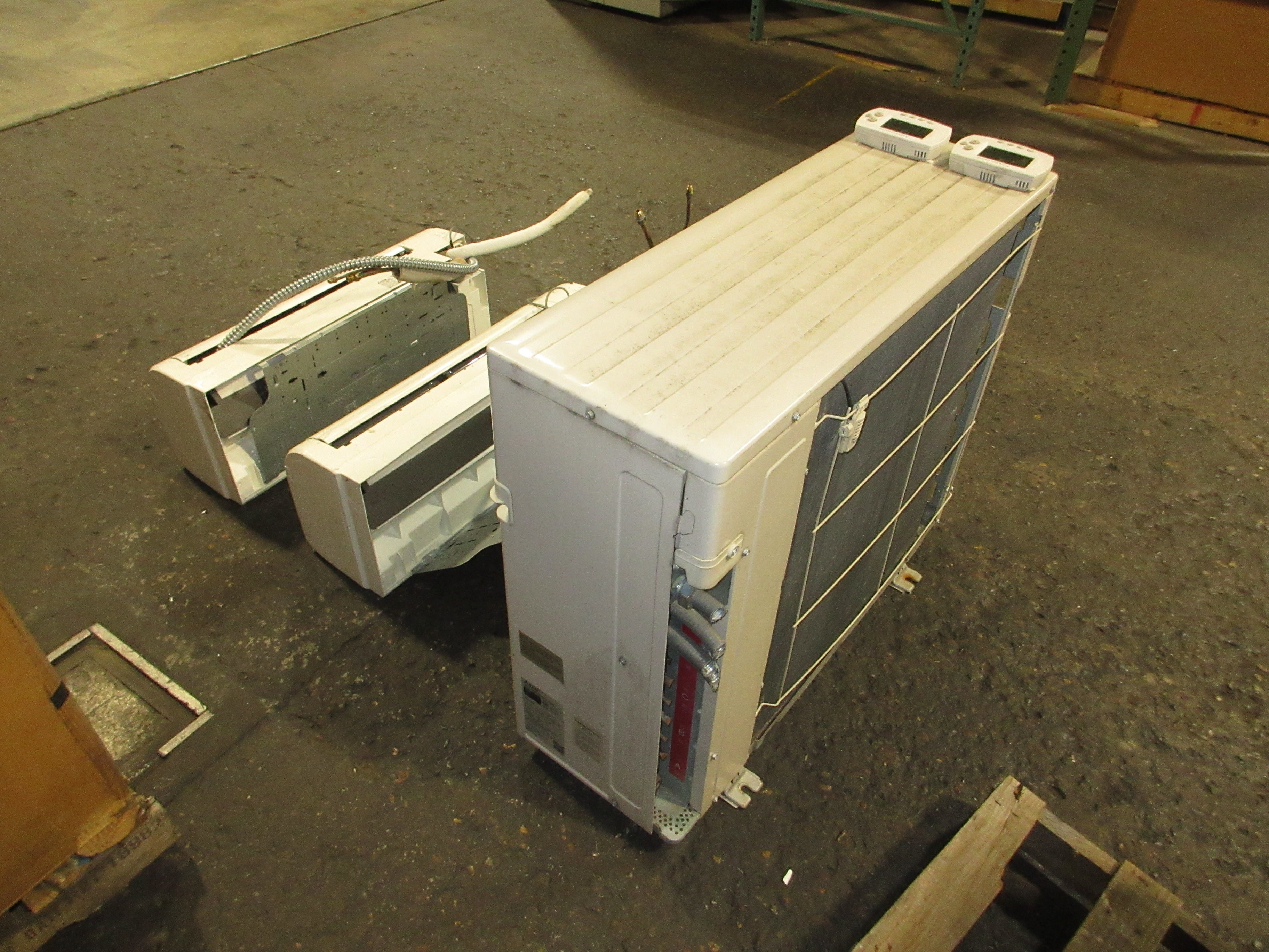 Mitsubishi Split-System Heat Pump MXZ-4C36NA 208/230V 1Ph 60Hz (2) Thermostat