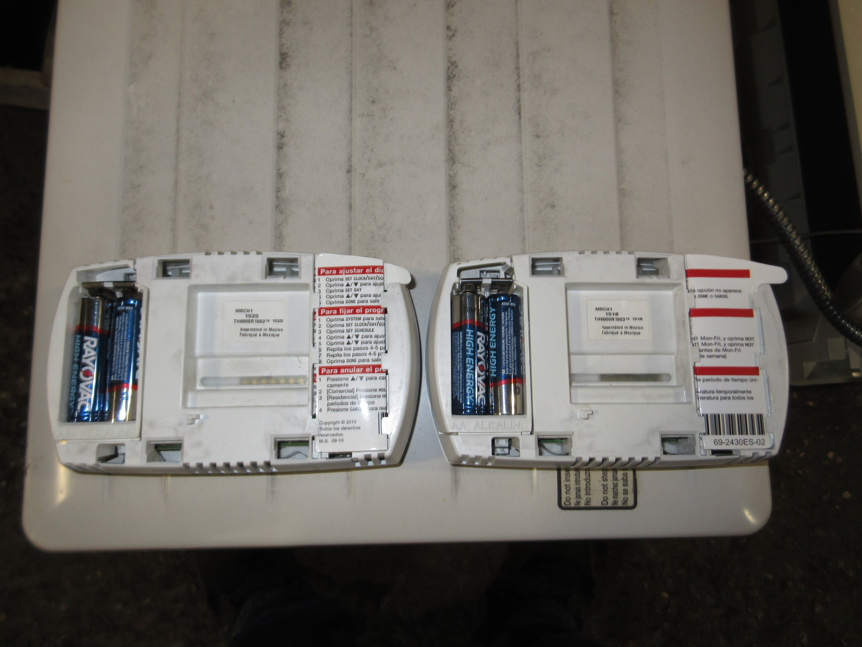 Mitsubishi Split-System Heat Pump MXZ-4C36NA 208/230V 1Ph 60Hz (2) Thermostat
