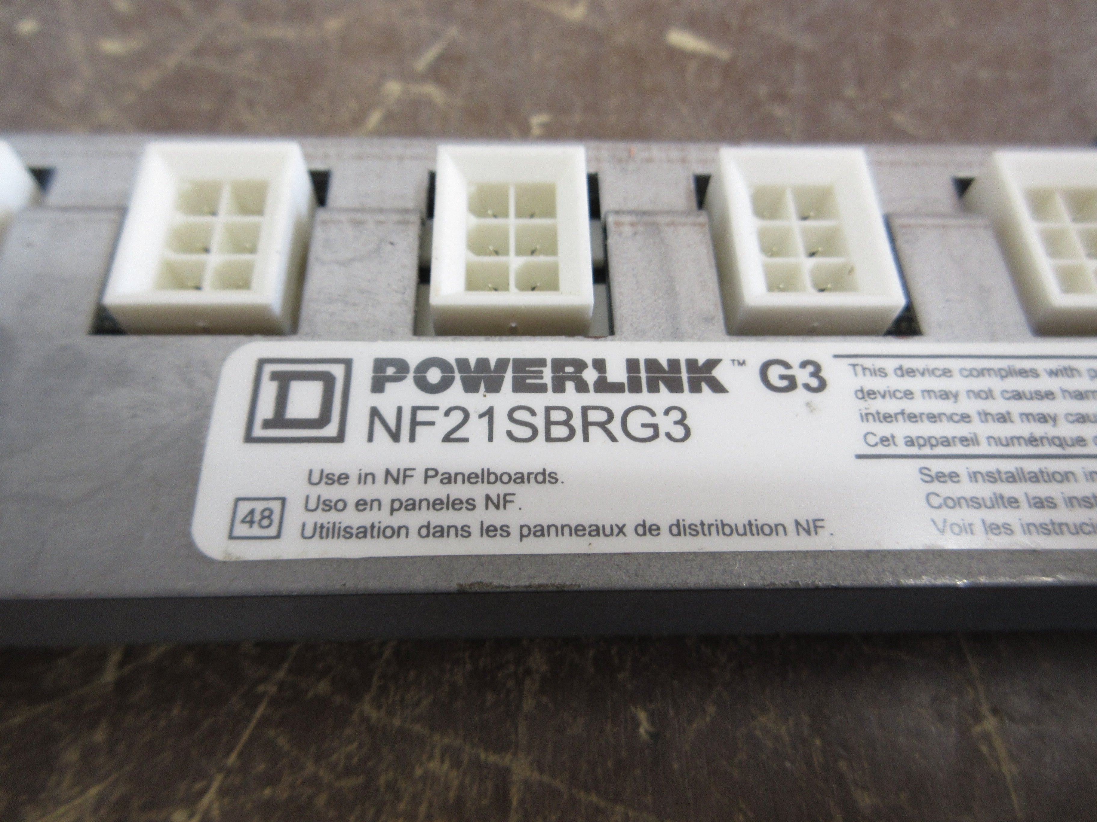 Square D Powerlink G3 Control Bus NF21SBRG3 Used