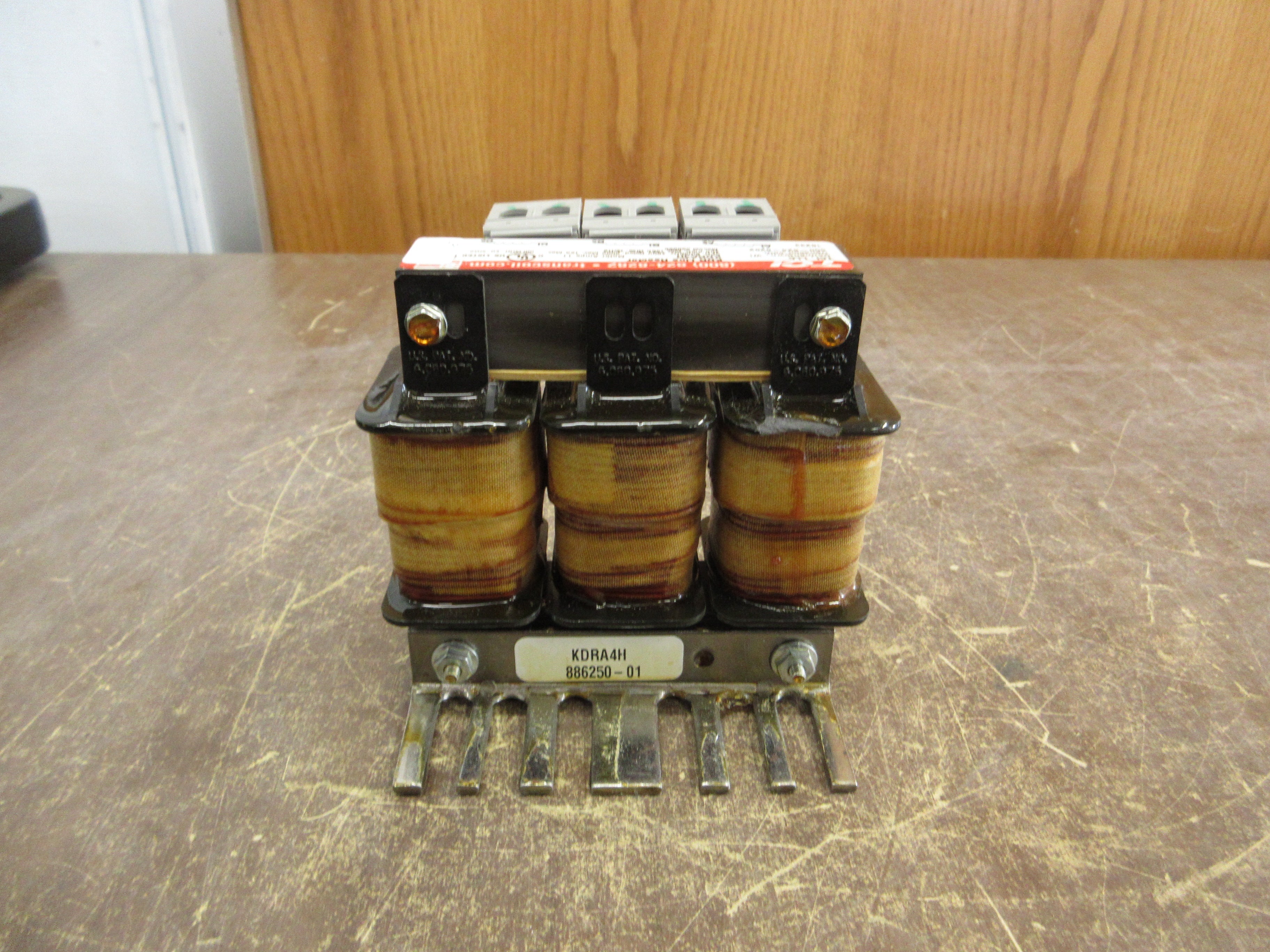 TCI KDR Line Reactor KDRA4H 11A Motor 480V 3Ph 60Hz Used