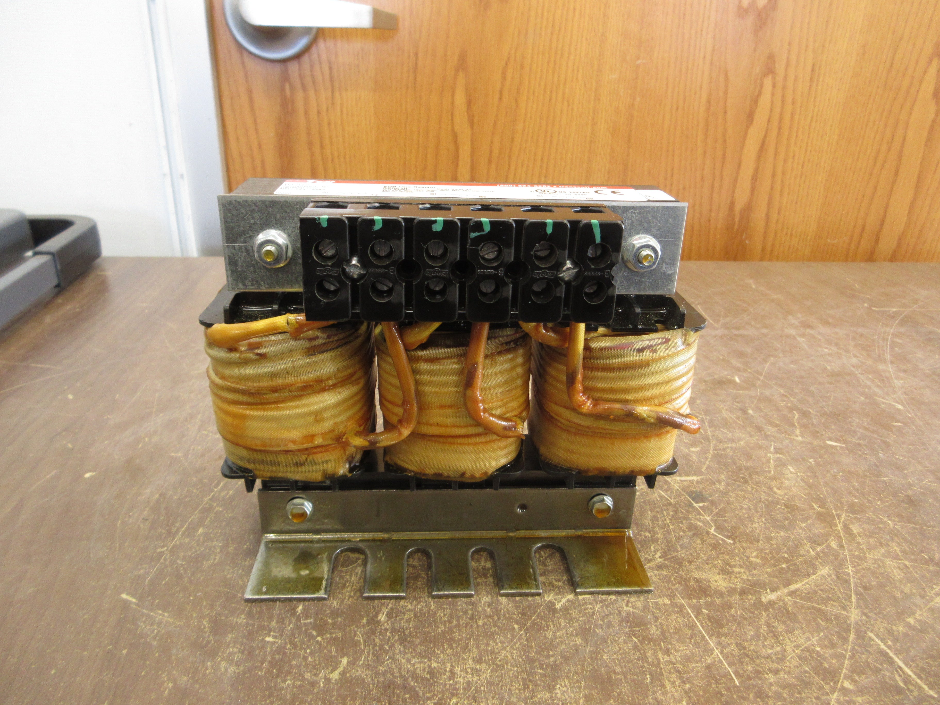 TCI KDR Line Reactor KDRC1H 34A Motor 480V 3Ph 50/60Hz Used