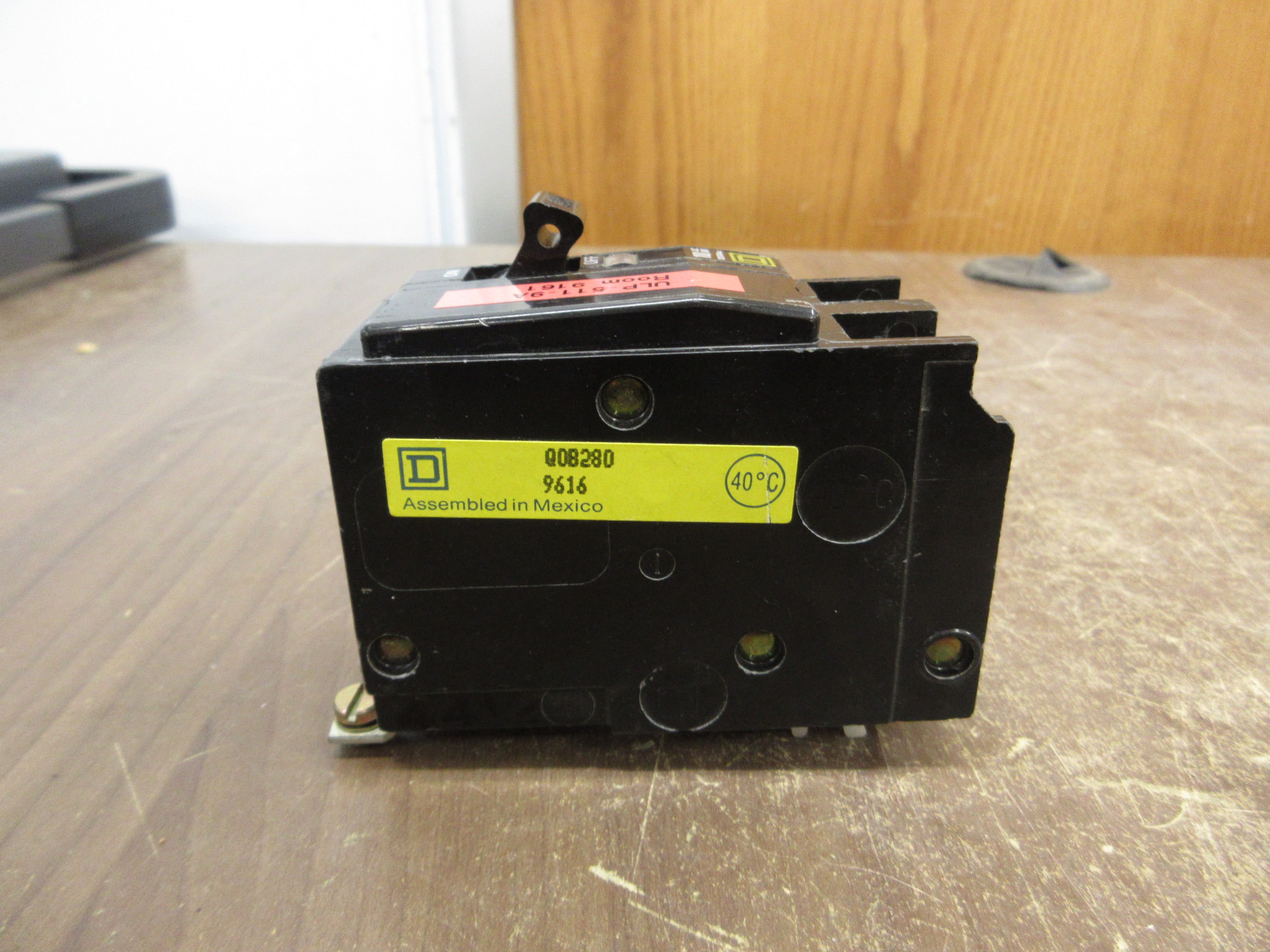 Square D Bolt-On Circuit Breaker QOB280 120/240V 80A 2P Used