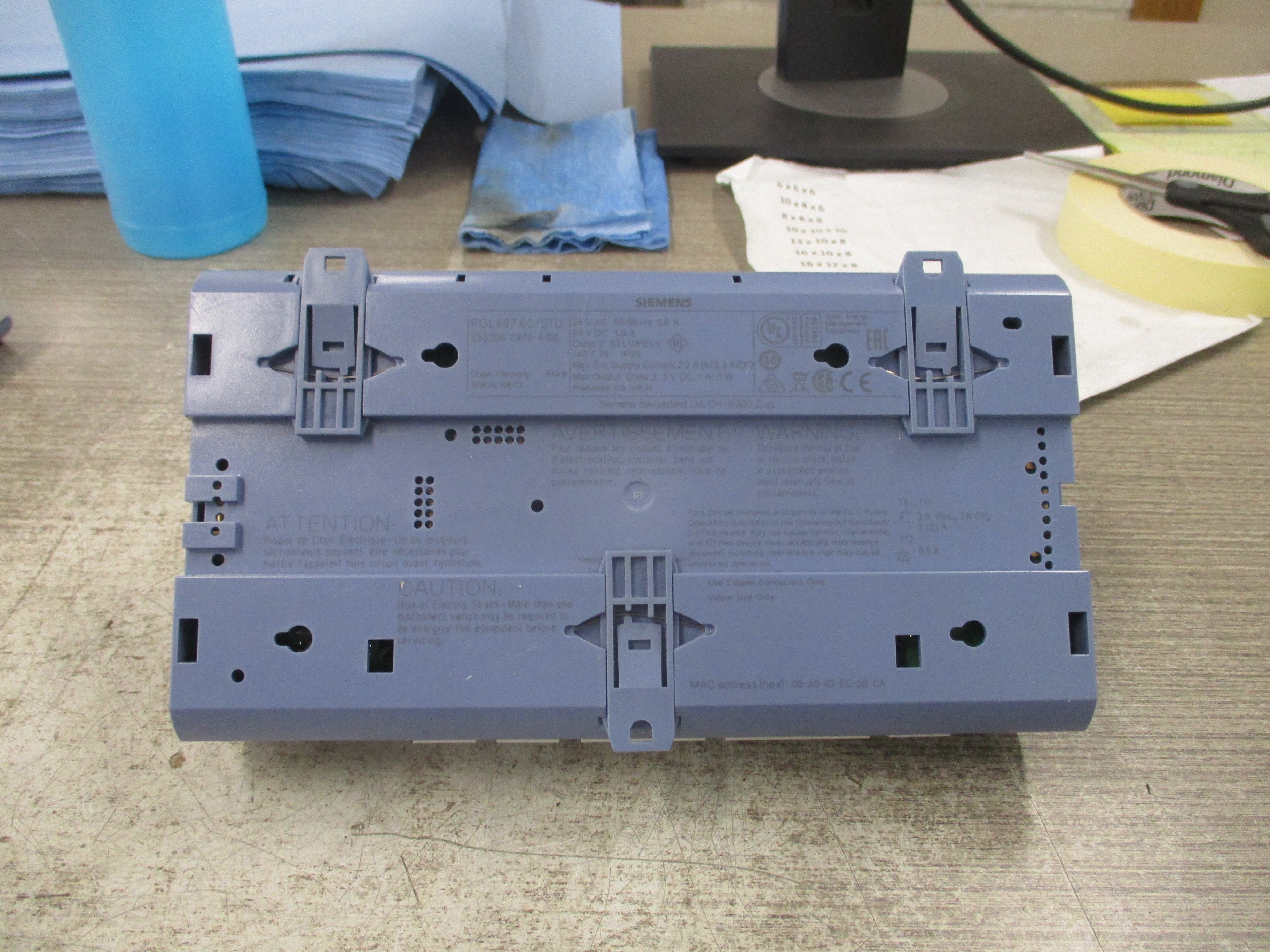 Siemens Climatix Programmable Controller POL687.00/STD S55396-C870-A100