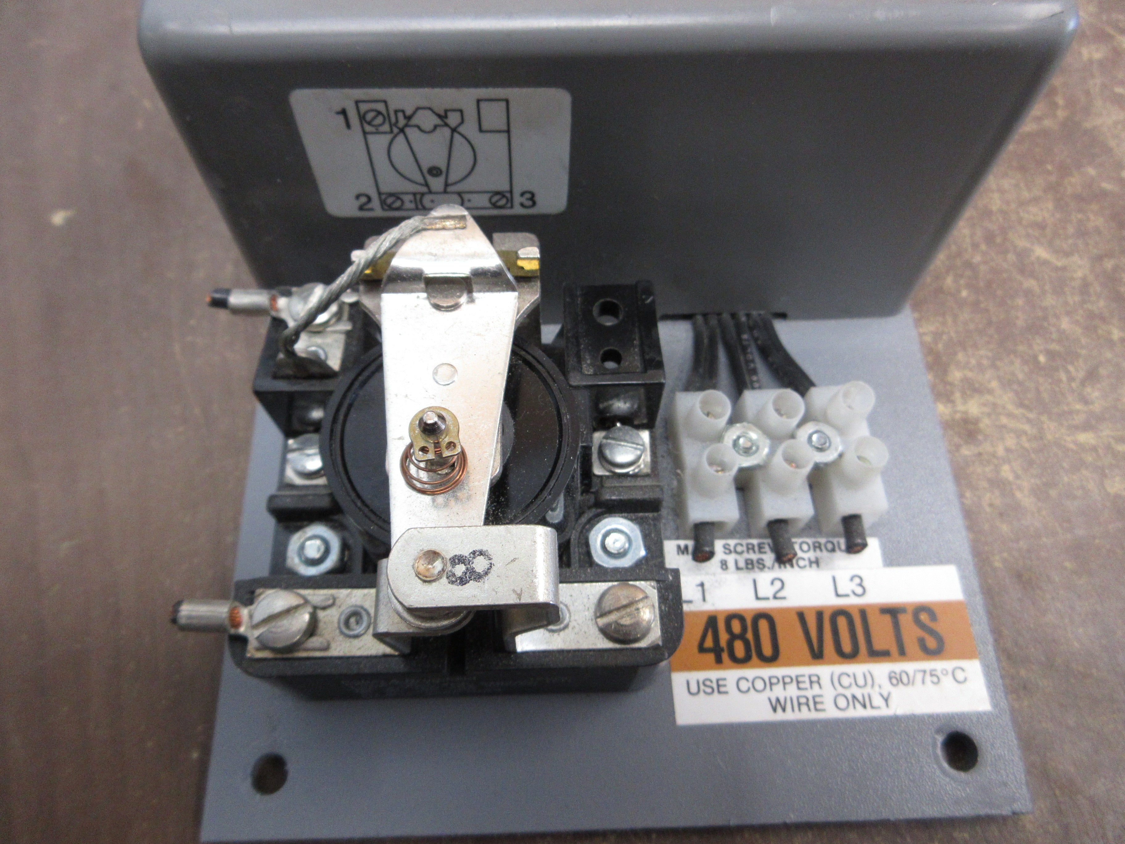 Taylor Phase-Guard Phase Failure Relay PND-480 30A 480V 3Ph Used