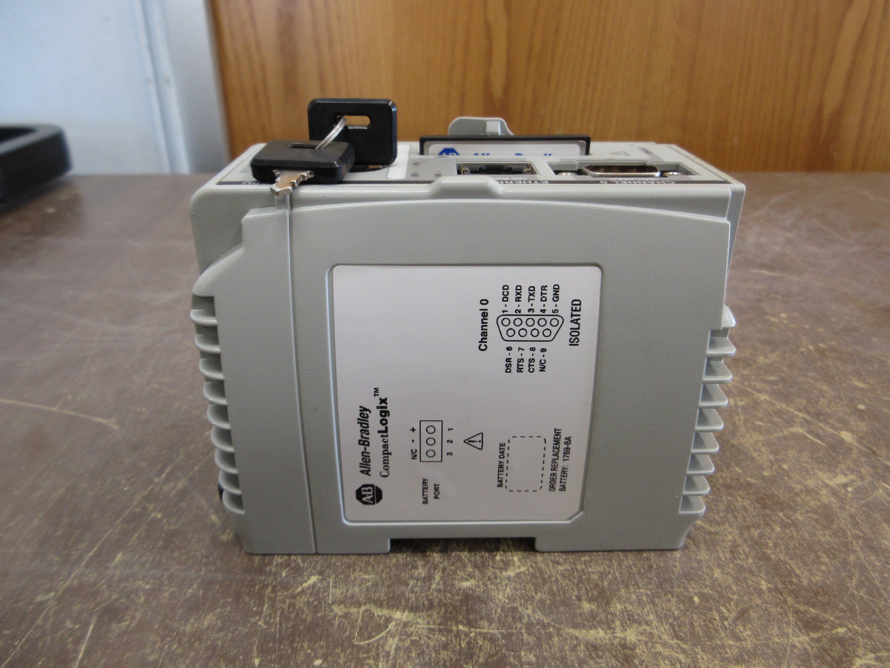 Allen-Bradley CompactLogix 750KB Enet Controller 1769-L32E Ser. B F/W: 1.17 Used