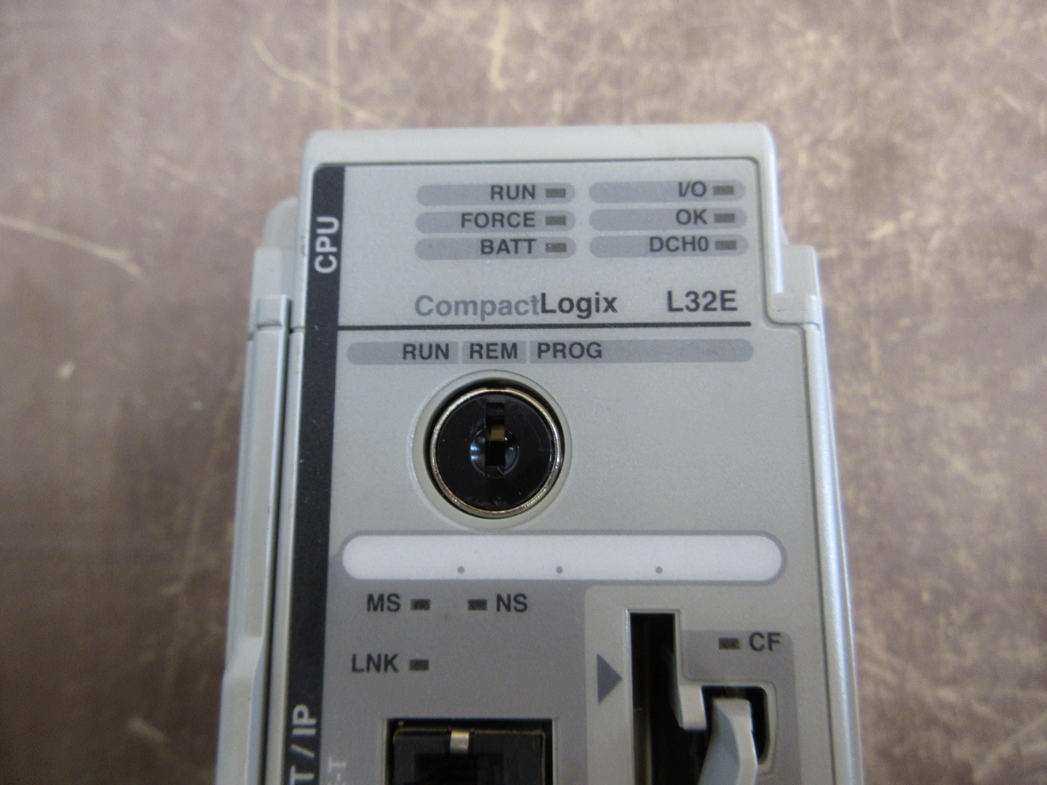 Allen-Bradley CompactLogix 750KB Enet Controller 1769-L32E Ser. B F/W: 1.17 Used