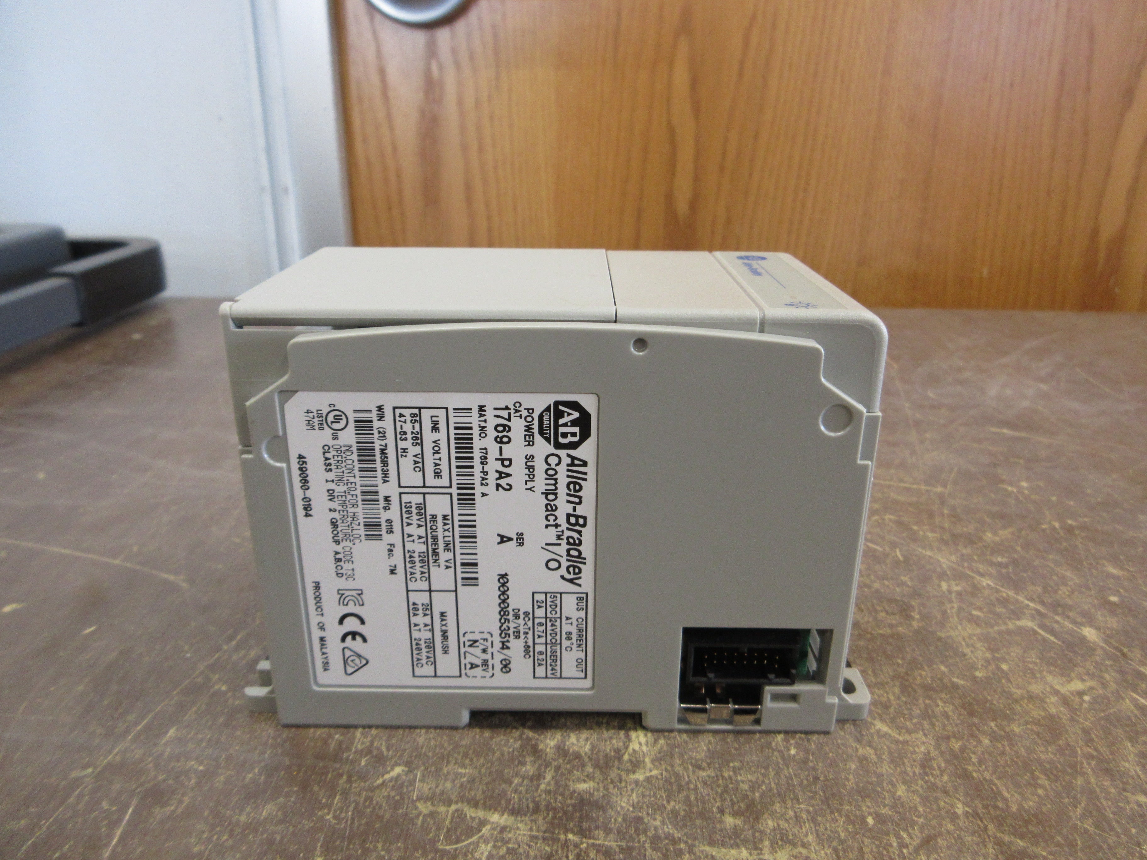 Allen-Bradley Compact I/O Power Supply 1769-PA2 Ser. A Used