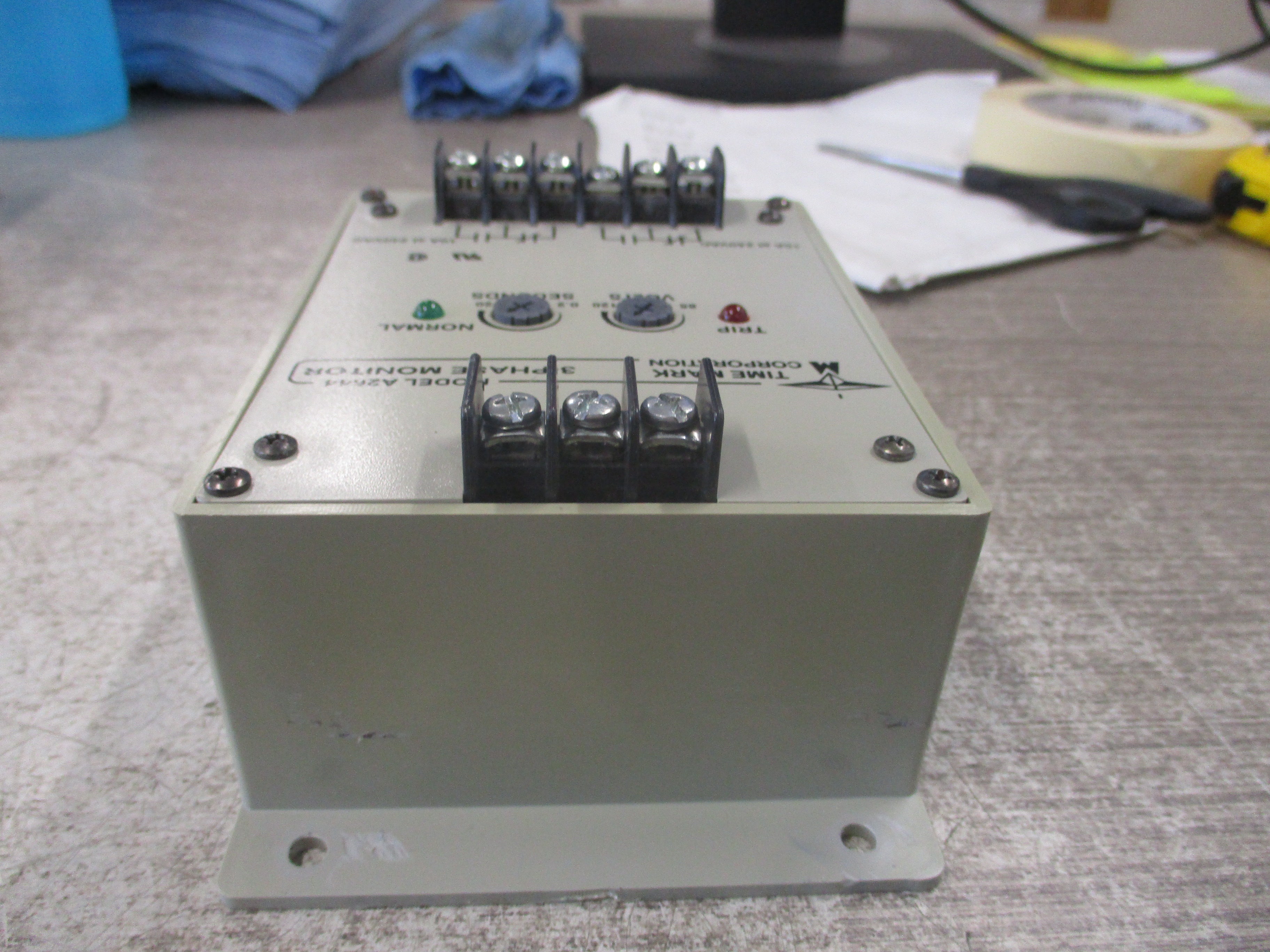 Time Mark Power Monitor A2644 120VAC 3PH 60Hz Used