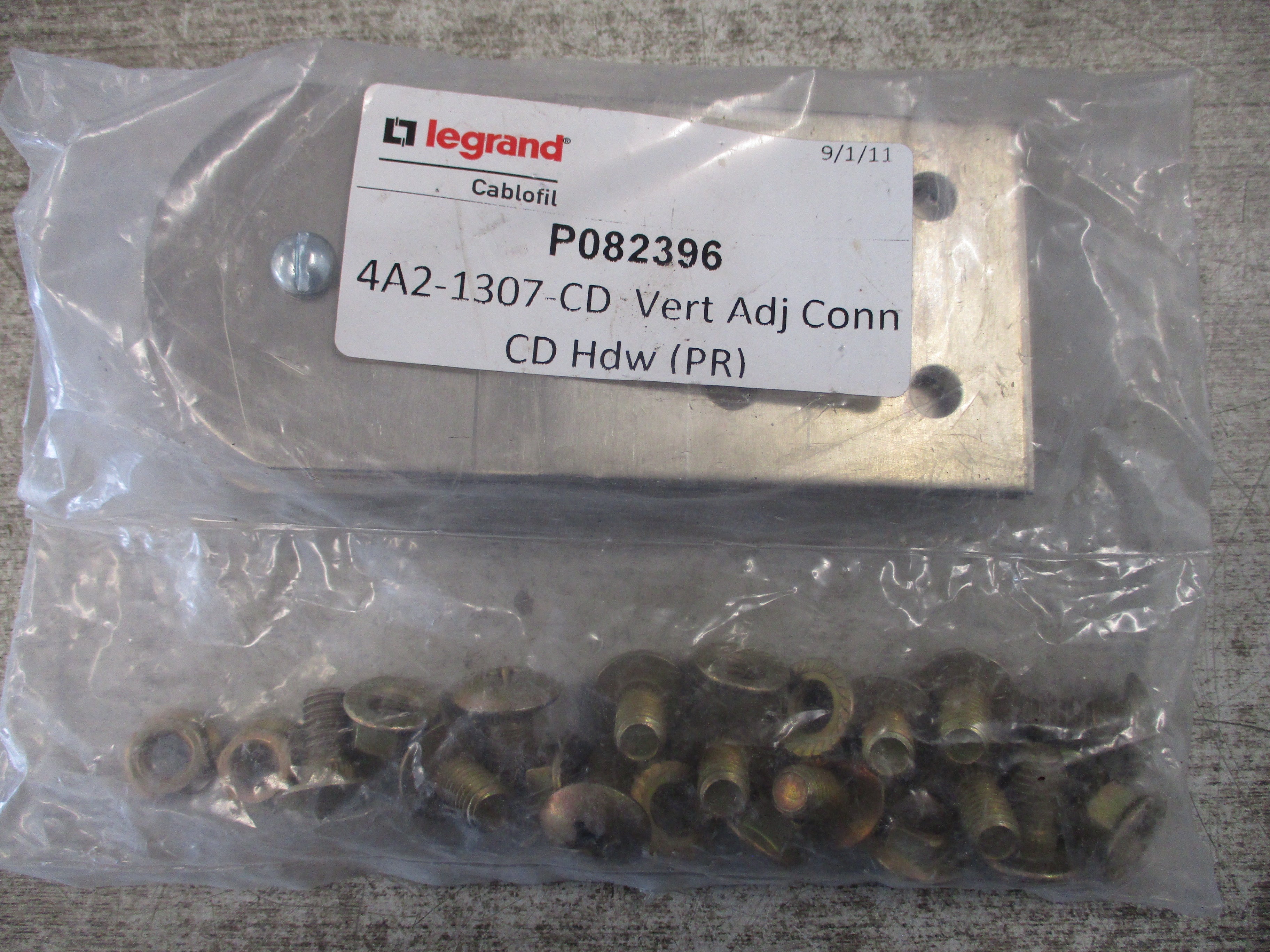 Legrand Vert. Adj. Conn Kit 4A2-1307-CD *No Box* New Surplus
