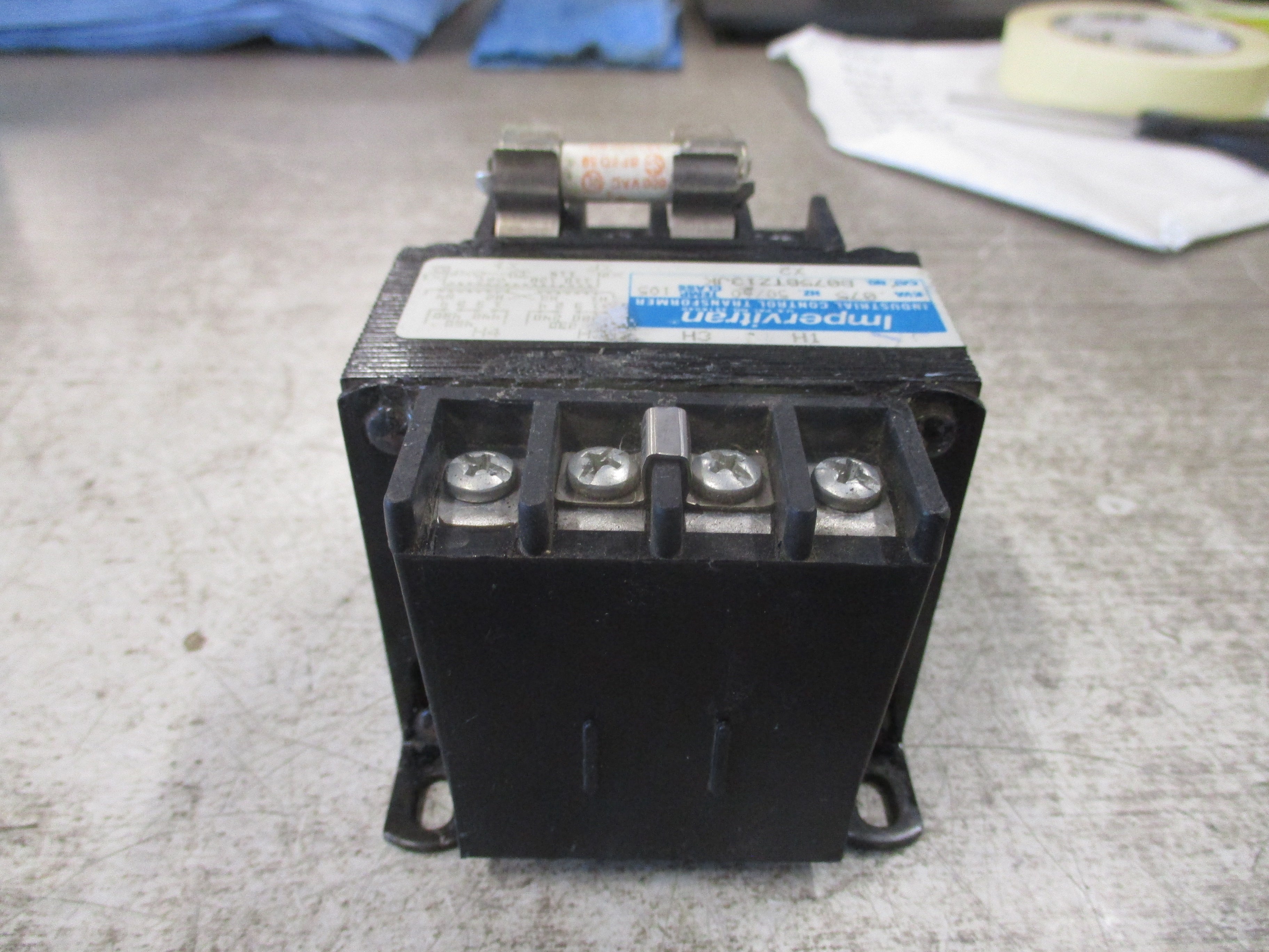 Micron Impervitran Control Transformer B075BTZ13JK 0.075KVA Pri : 240/480V