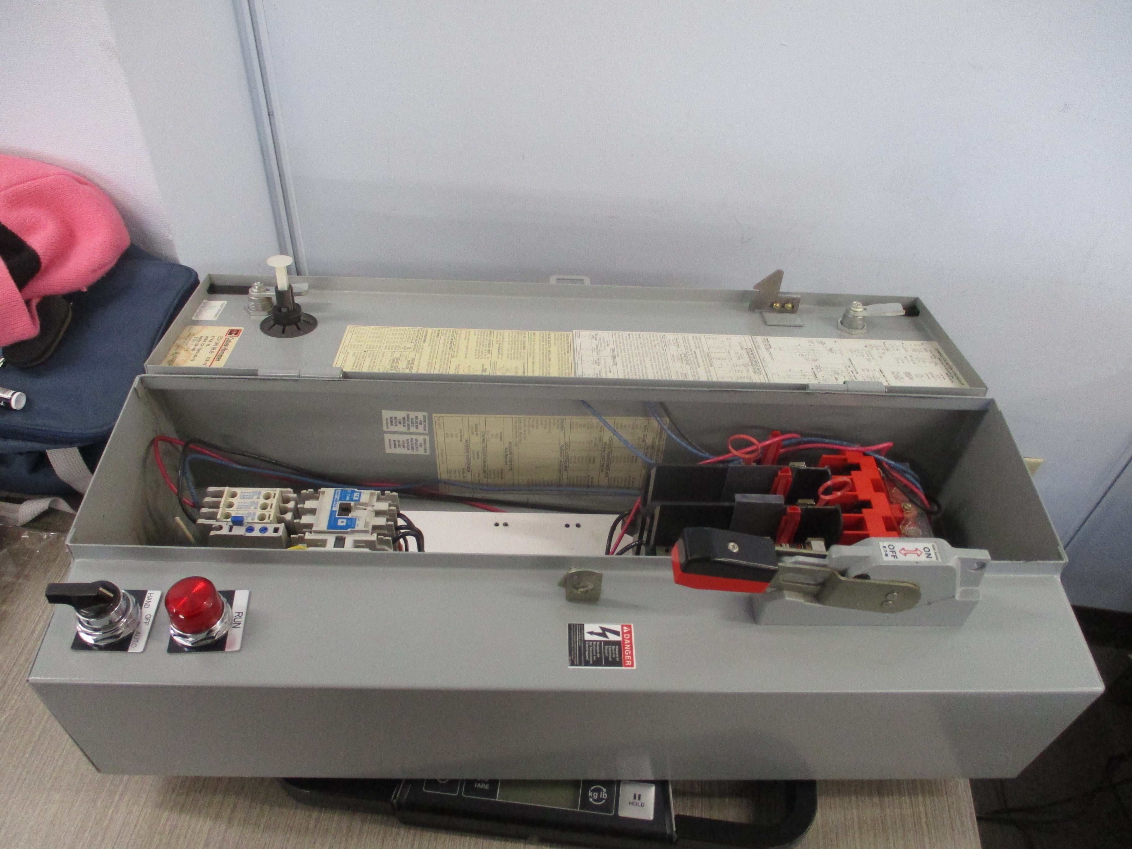 Cutler-Hammer Fusible Size 0 Combination ECN1811BJB Ser. A1 Used