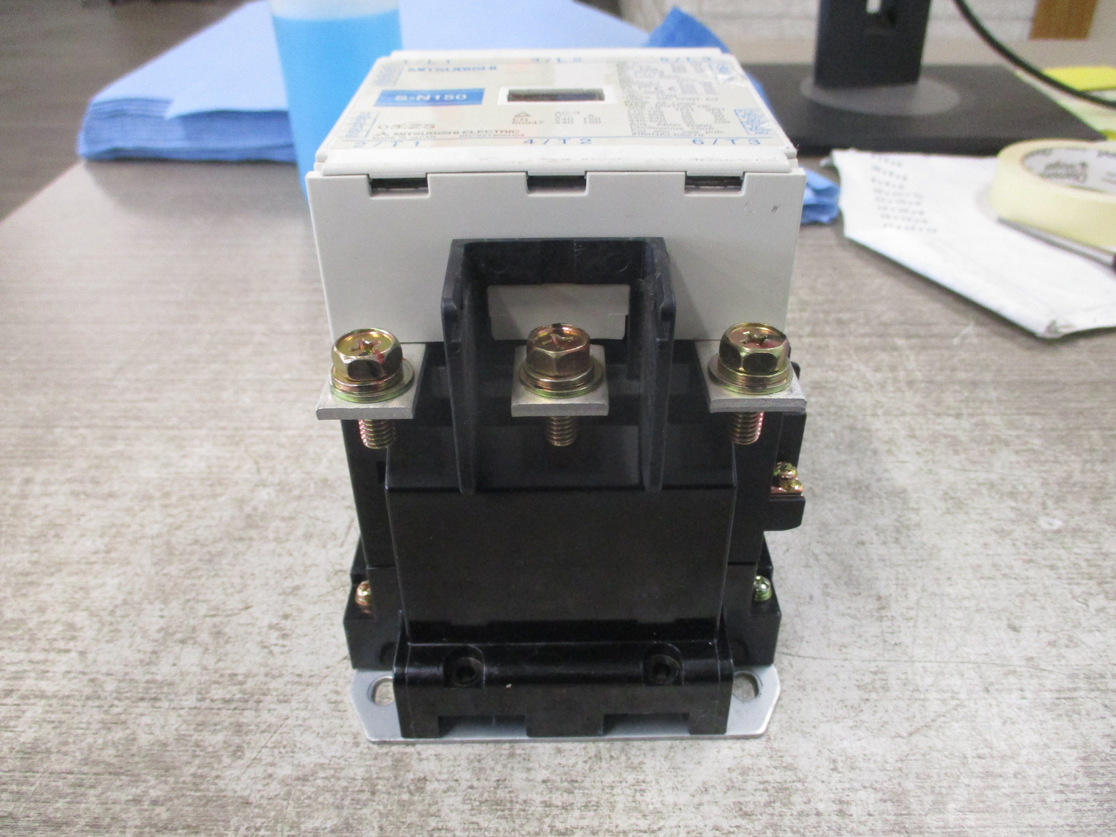 Mitsubishi Contactor S-N150 200-240V Coil 150A 600V 3P Used
