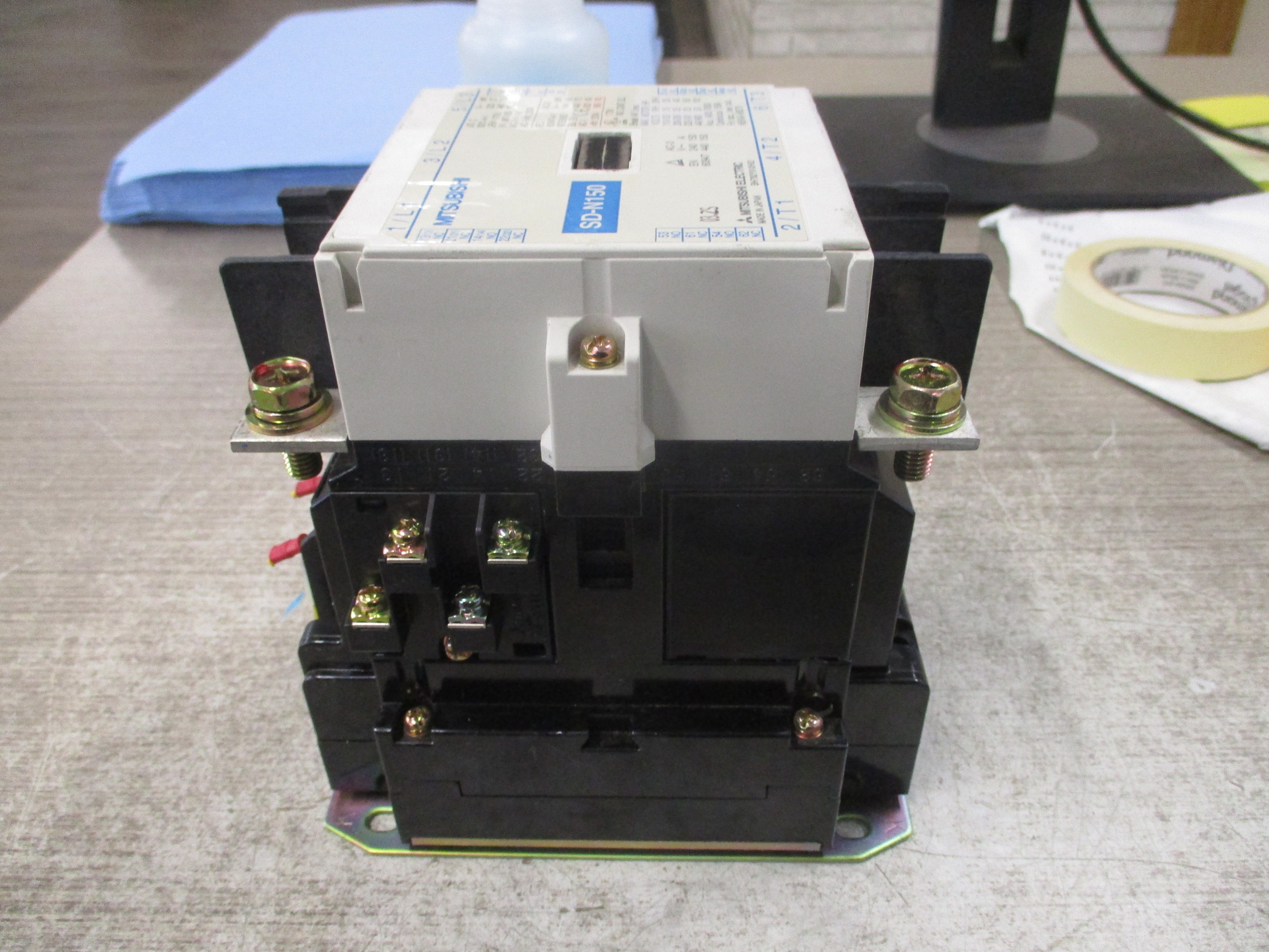 Mitsubishi Contactor SD-N150 24VDC Coil 150A 600V 3P Used