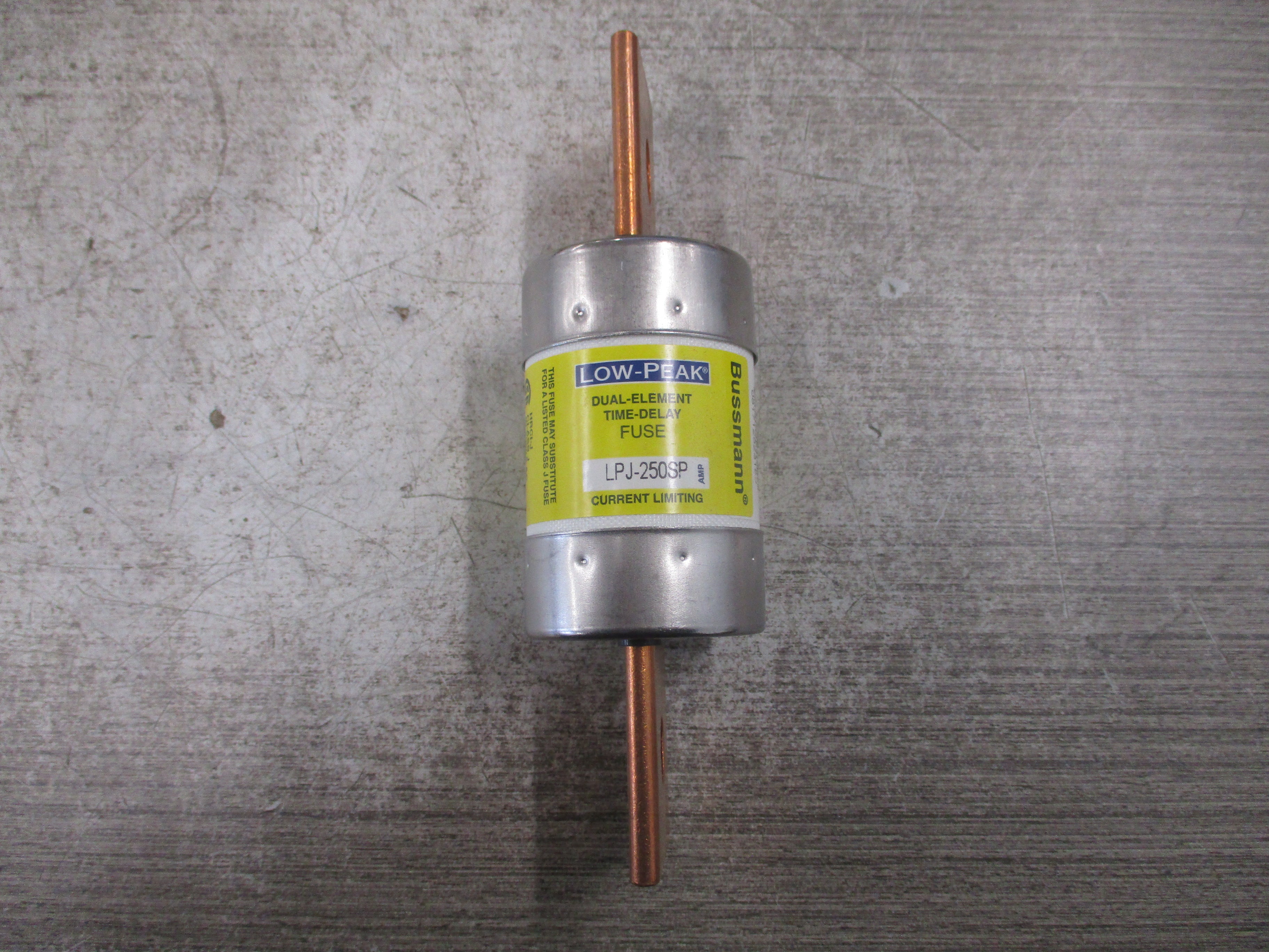 Bussmann Low-Peak Fuse LPJ-250SP 250A 600V New Surplus