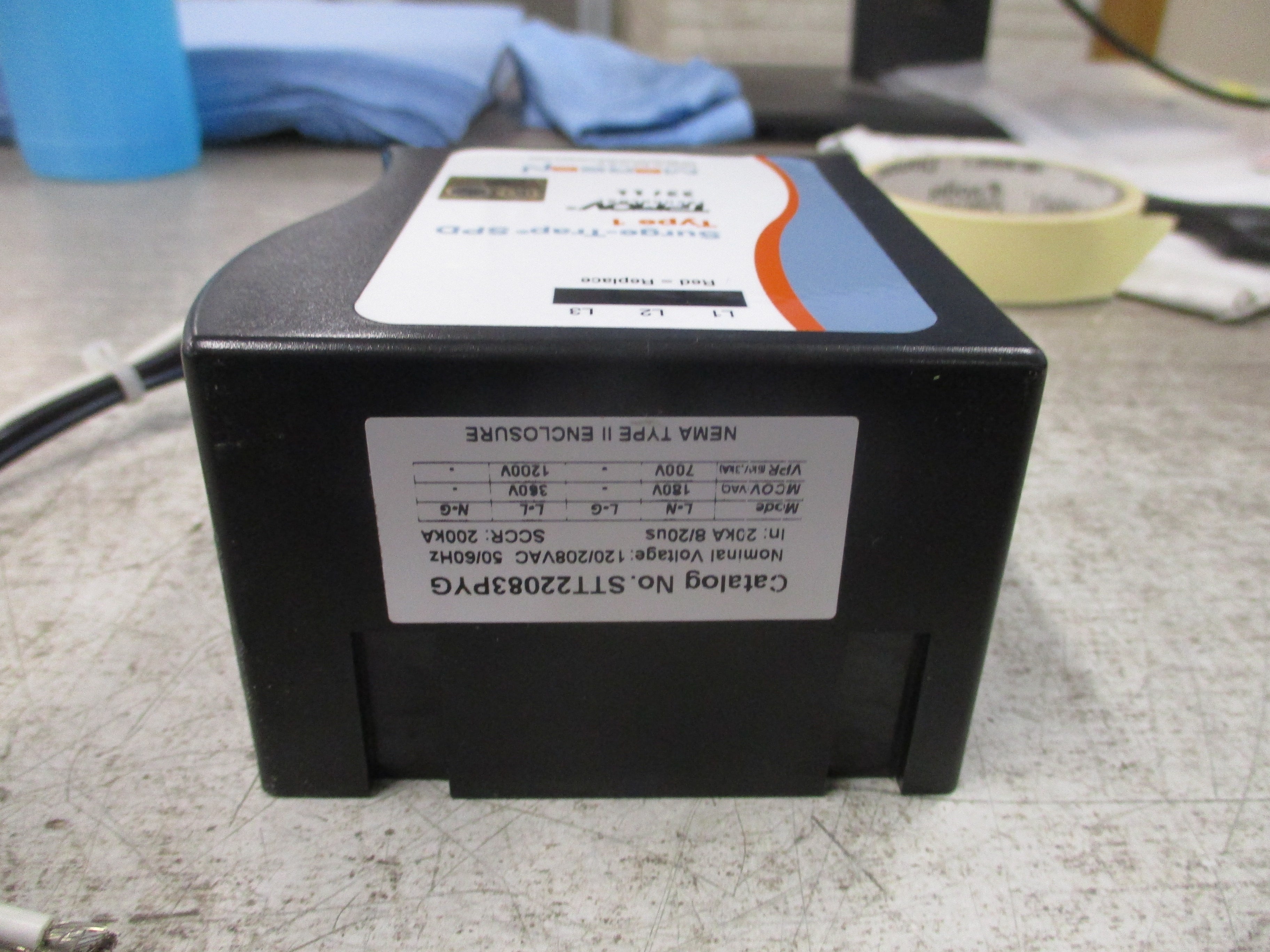 Mersoen Surge-Trap SPD STT22083PYG 120/208V 50/60Hz MCOV: 180V L-N , 360V L-L