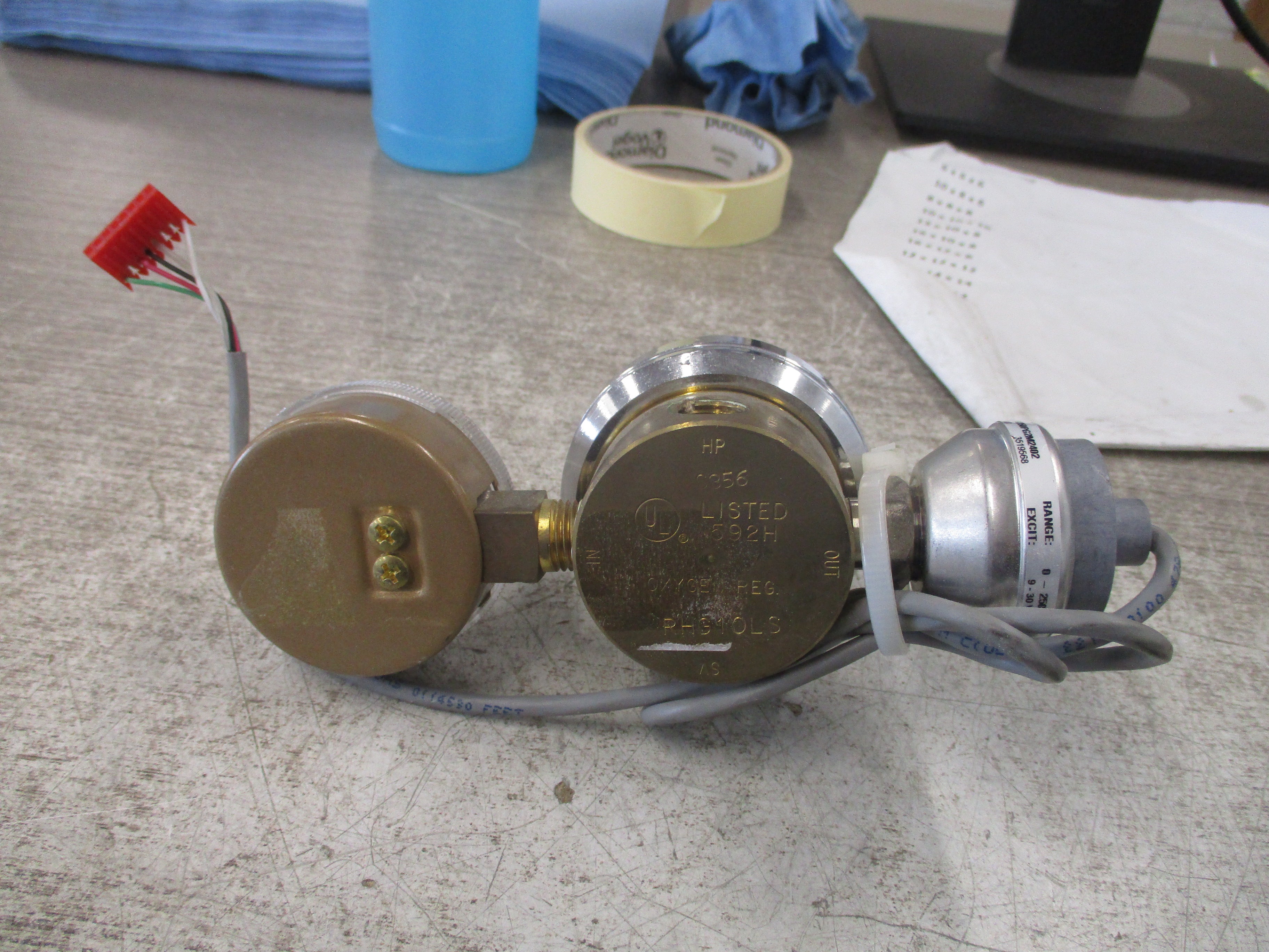 Precise Equipment Co. Oxygen Regulator RHG10LS Used
