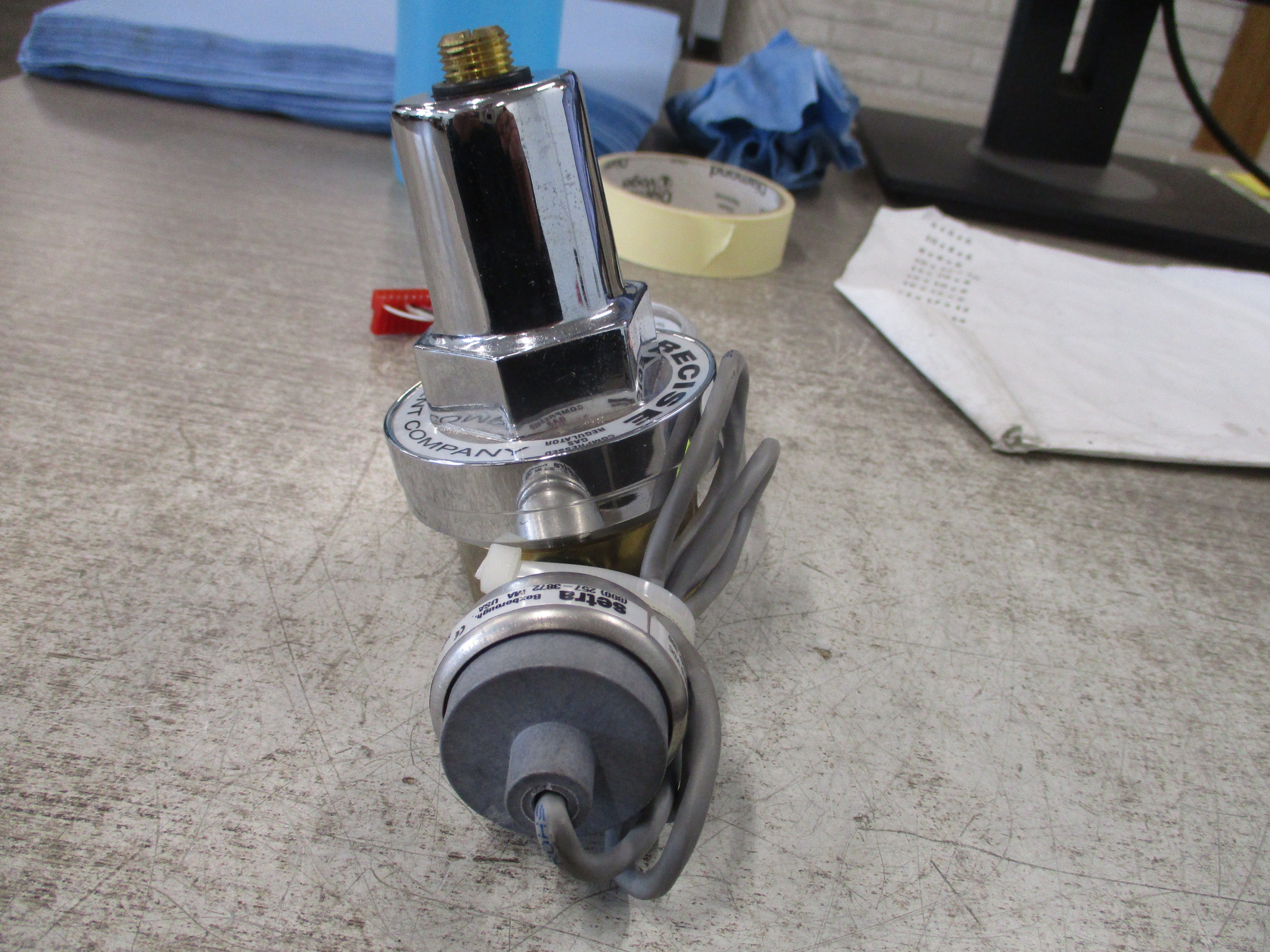 Precise Equipment Co. Oxygen Regulator RHG10LS Used