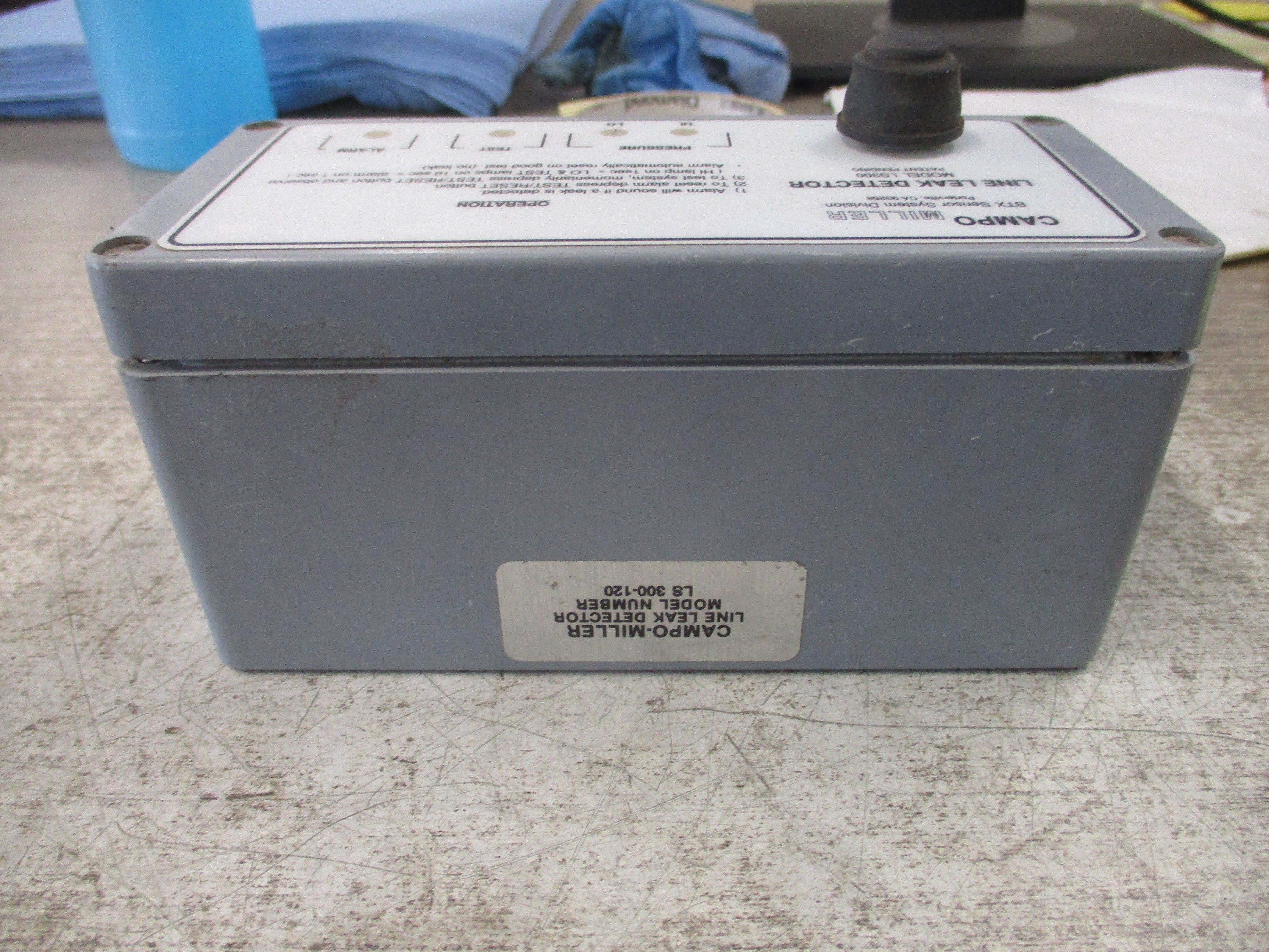 Campo Miller Line Leak Detector LS300-120 Used