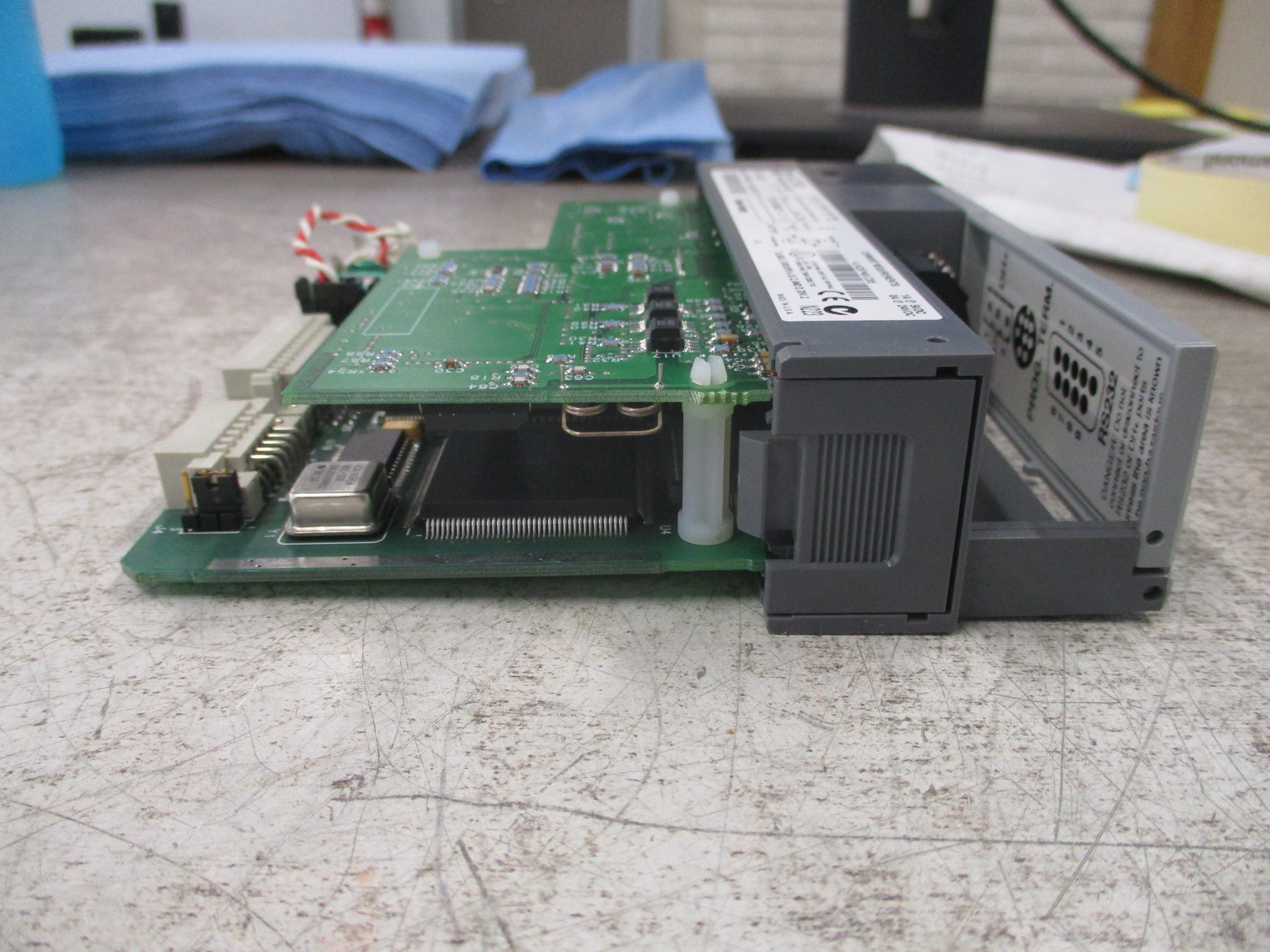 Allen-Bradley SLC500 Processor Unit 1747-L541 Ser C Proc Rev 7 OS FRN: 5 Used