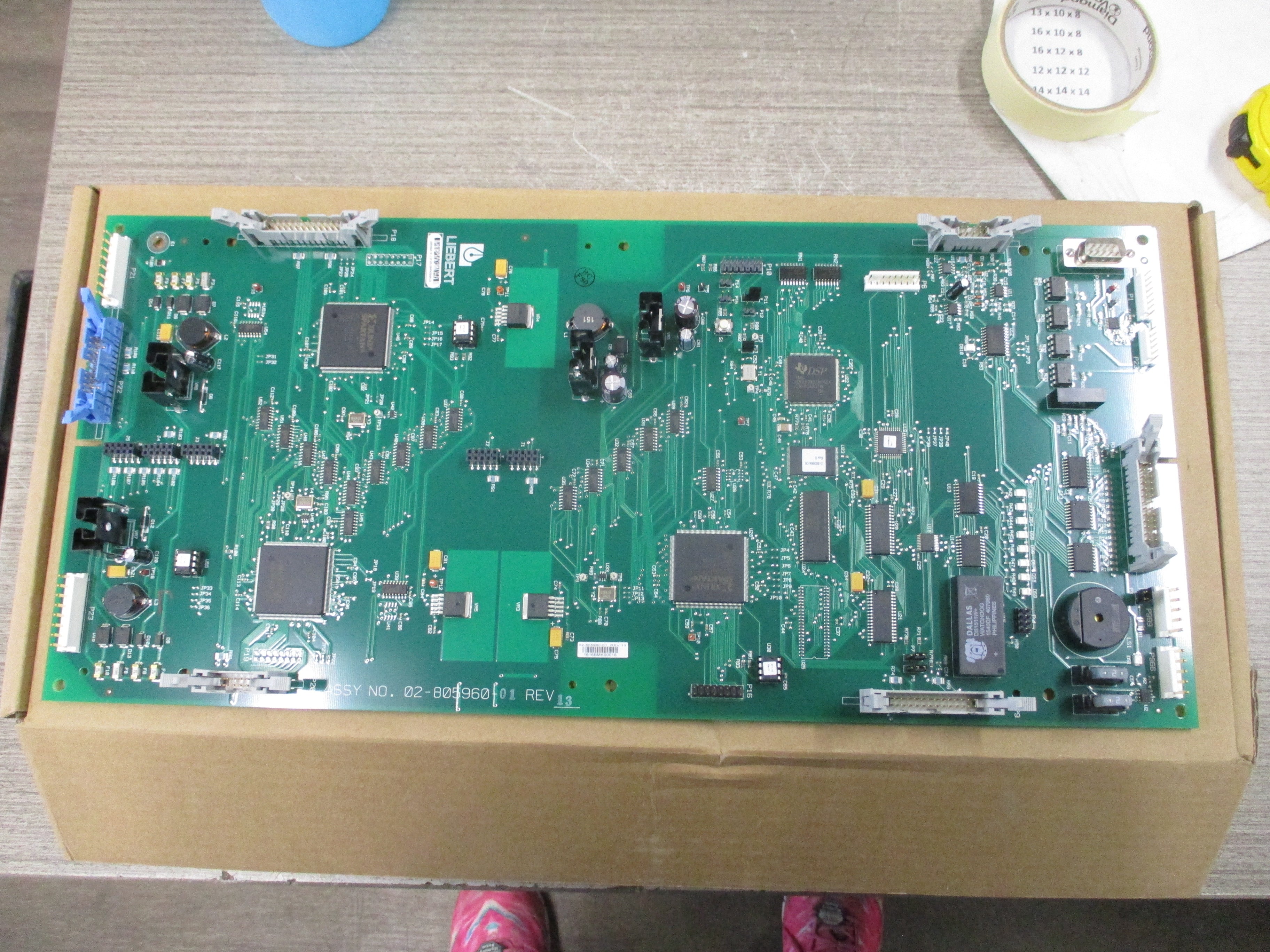 Liebert PWA Control System Board 02-805960-01 Rev. 13 New Surplus