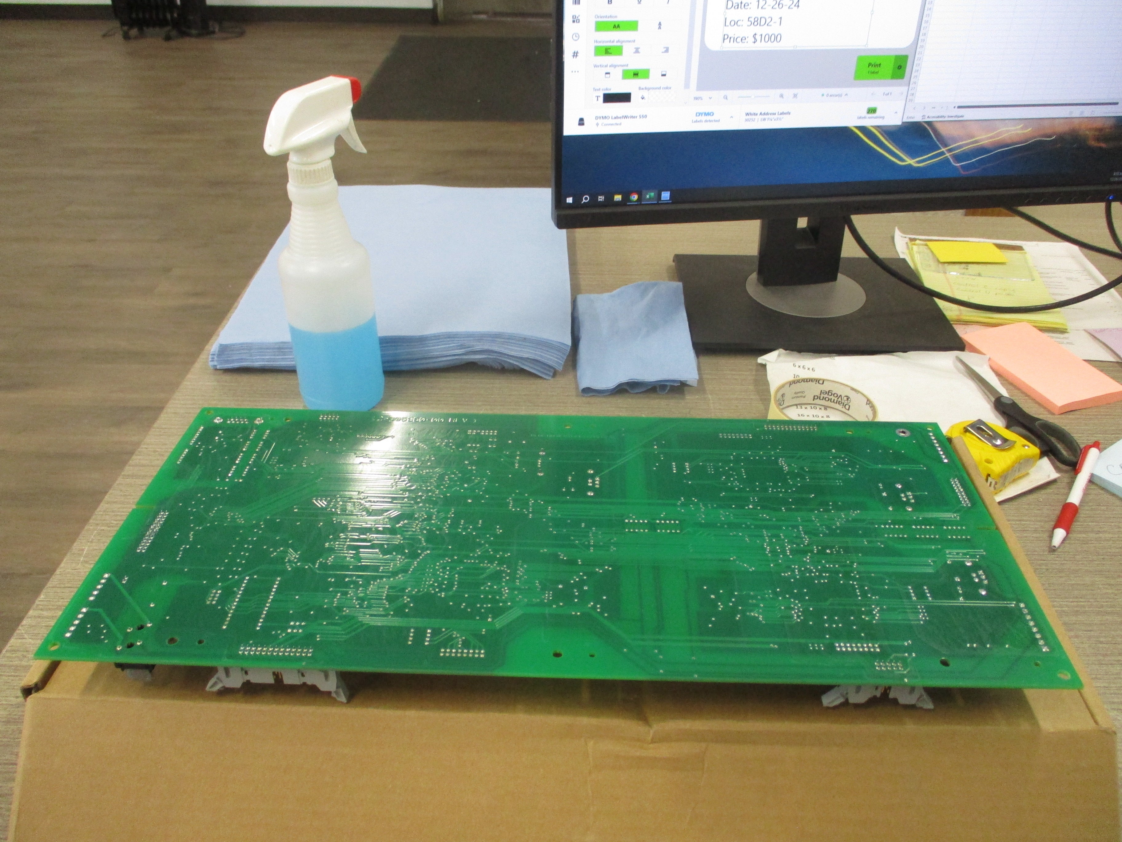Liebert PWA Control System Board 02-805960-01 Rev. 13 New Surplus